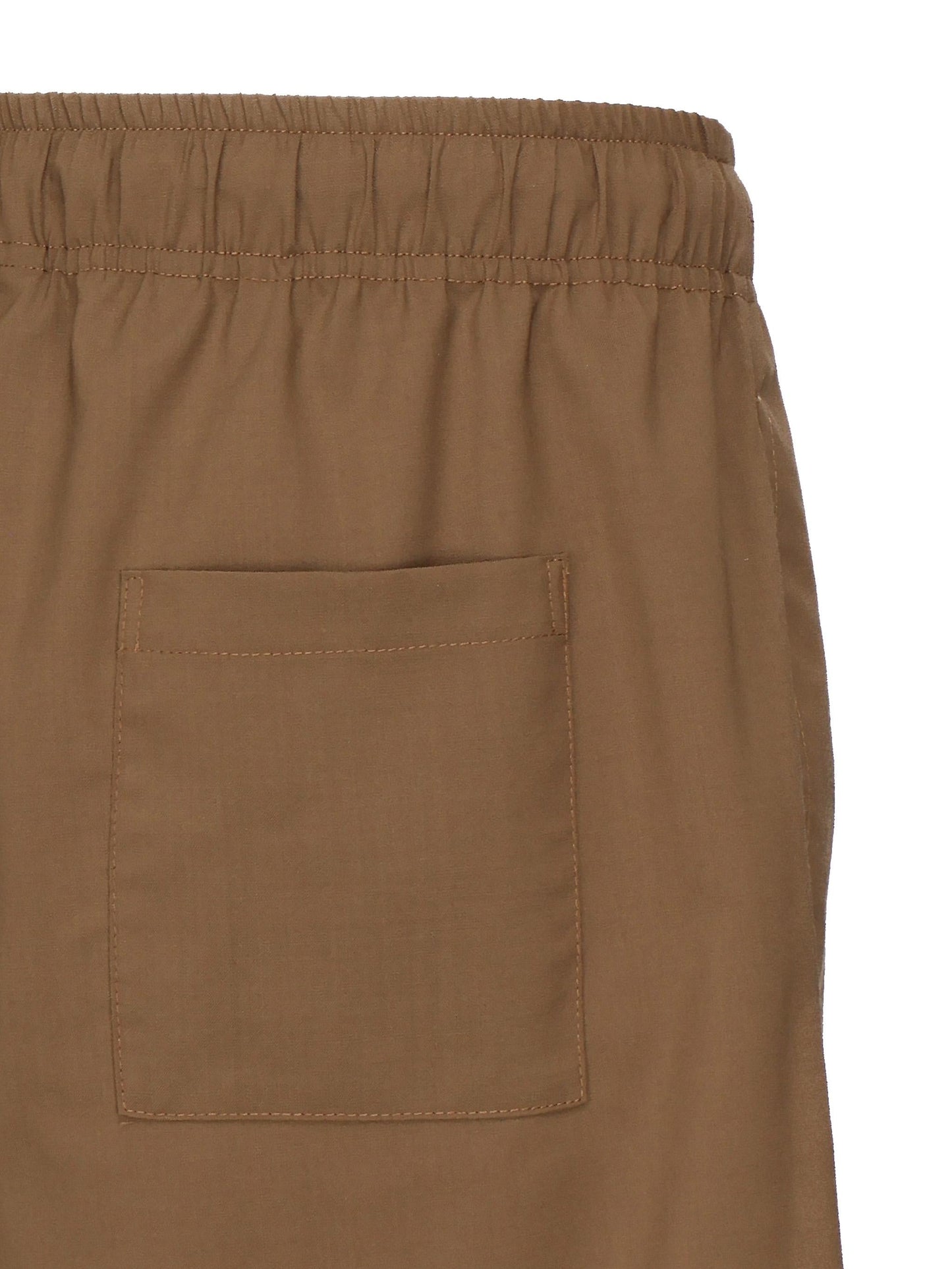 Shorts in misto lino e cotone
