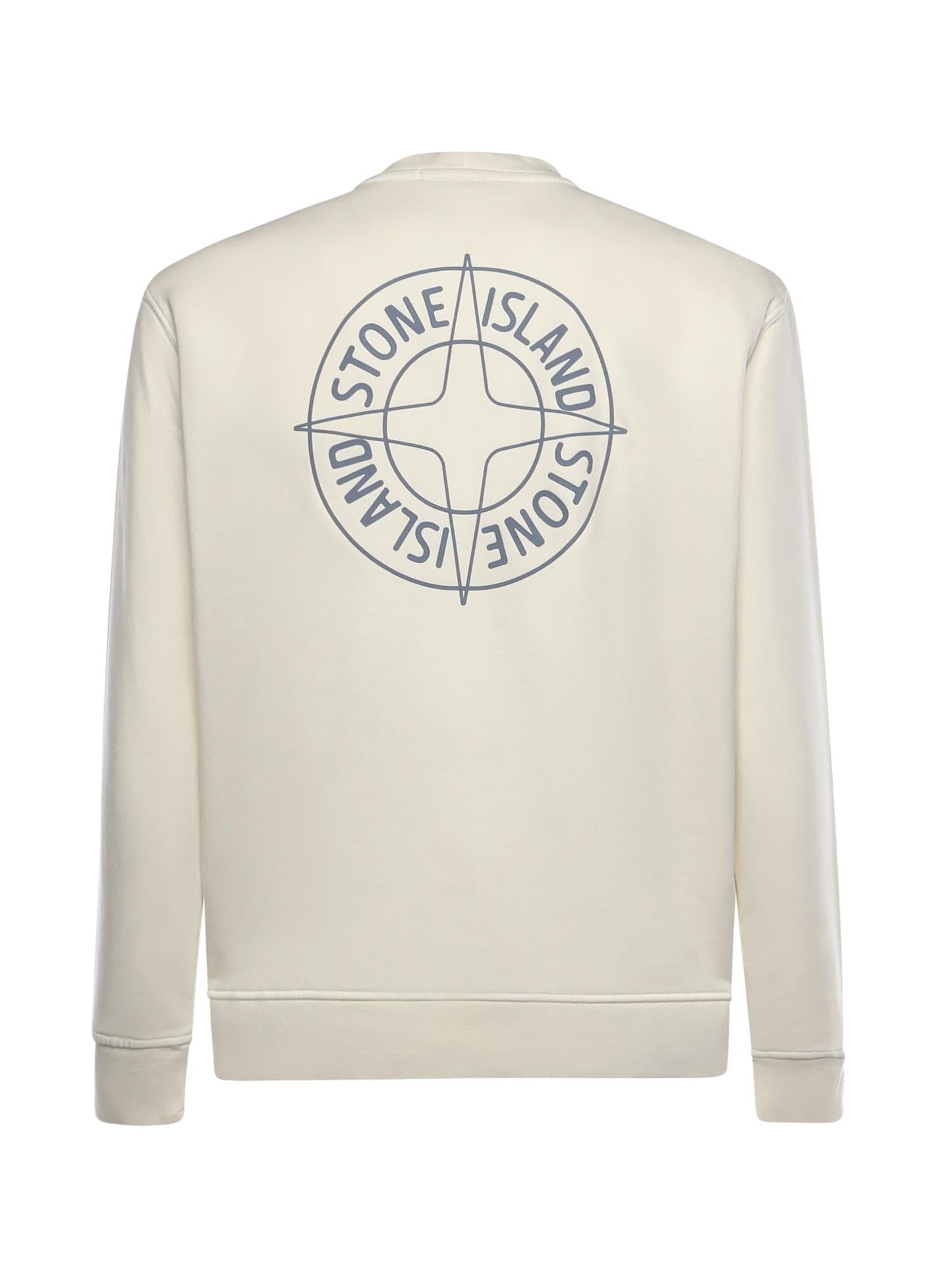 Felpa in cotone con stampa 'Outline Compass'