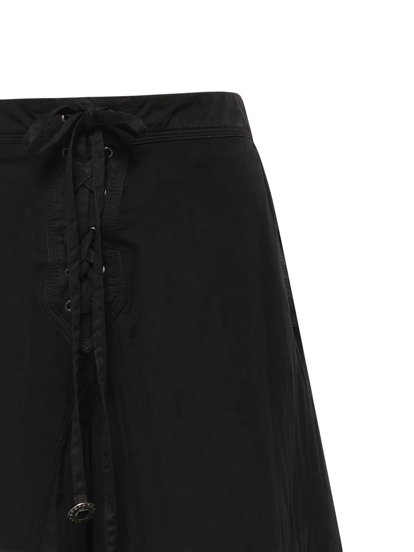 Pantaloni con lacci e dettagli texani
