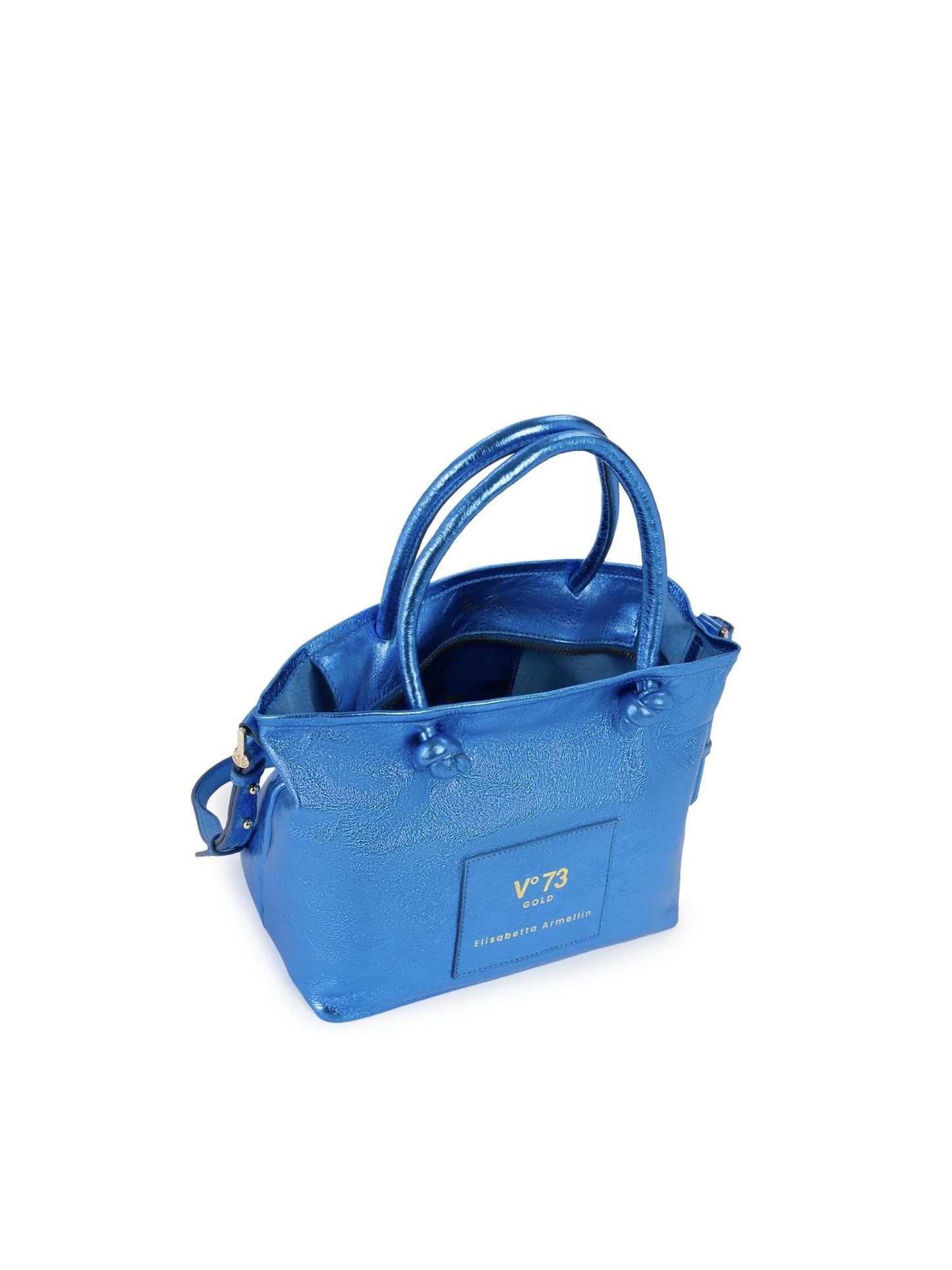 Mini bag in pelle con logo