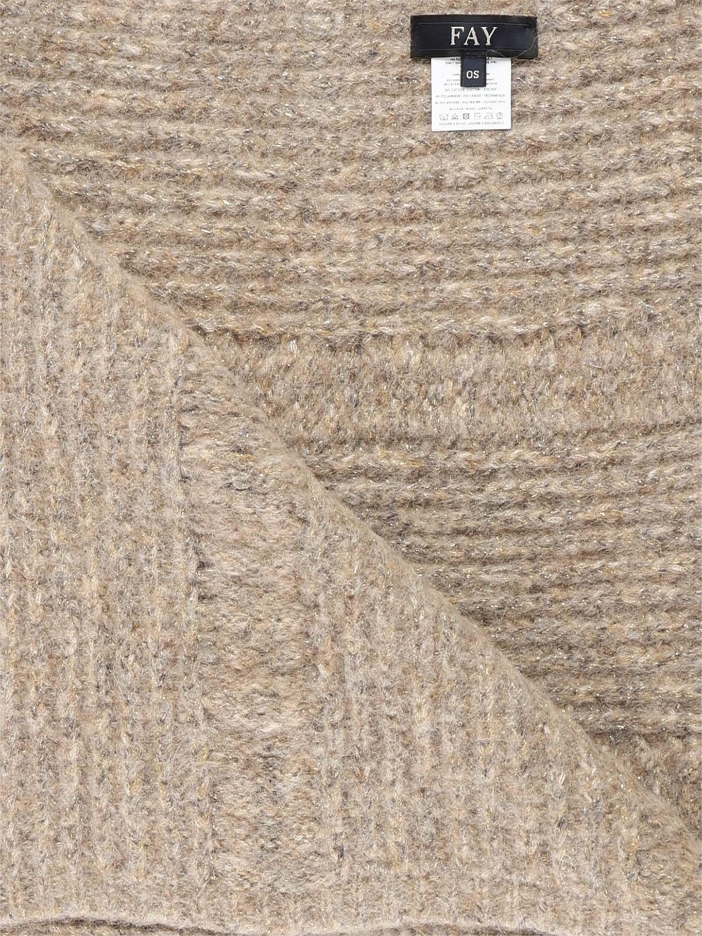 Sciarpa in alpaca mélange