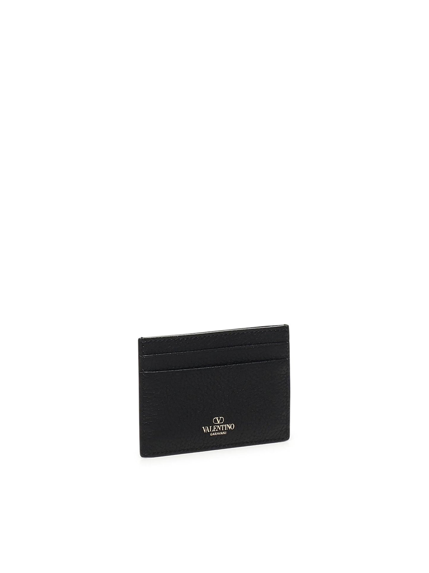 Portacarte Rockstud in pelle