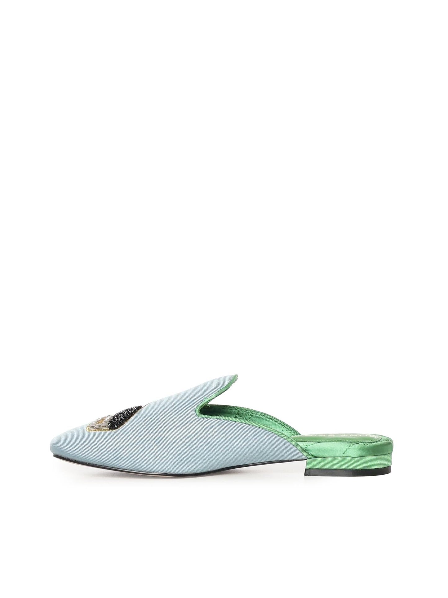 Mule Embroidered