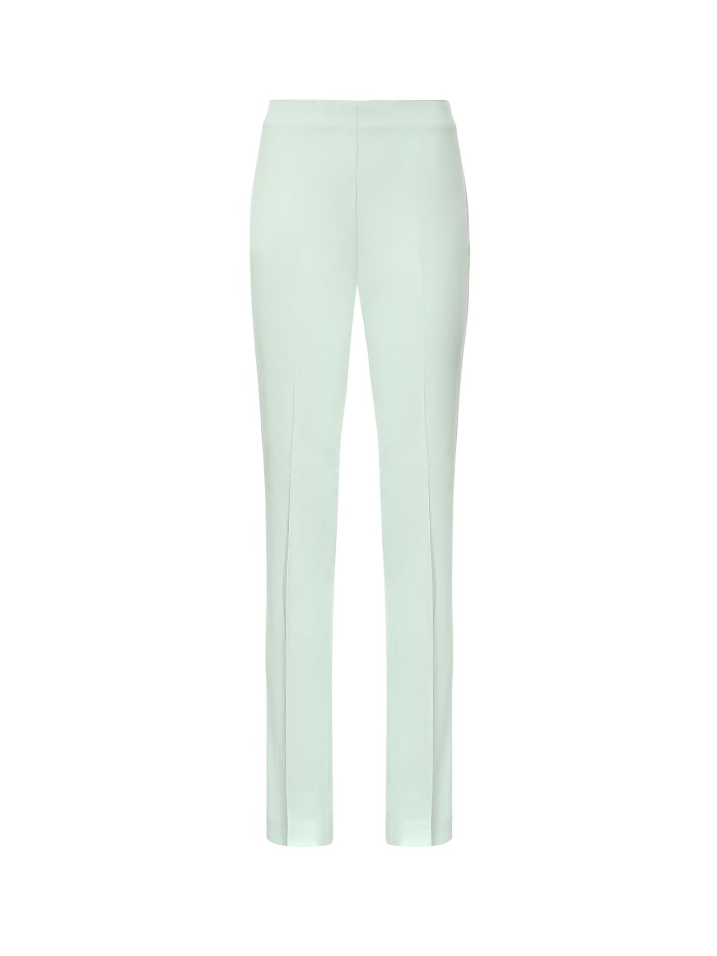 Pantaloni svasati con piega stirata