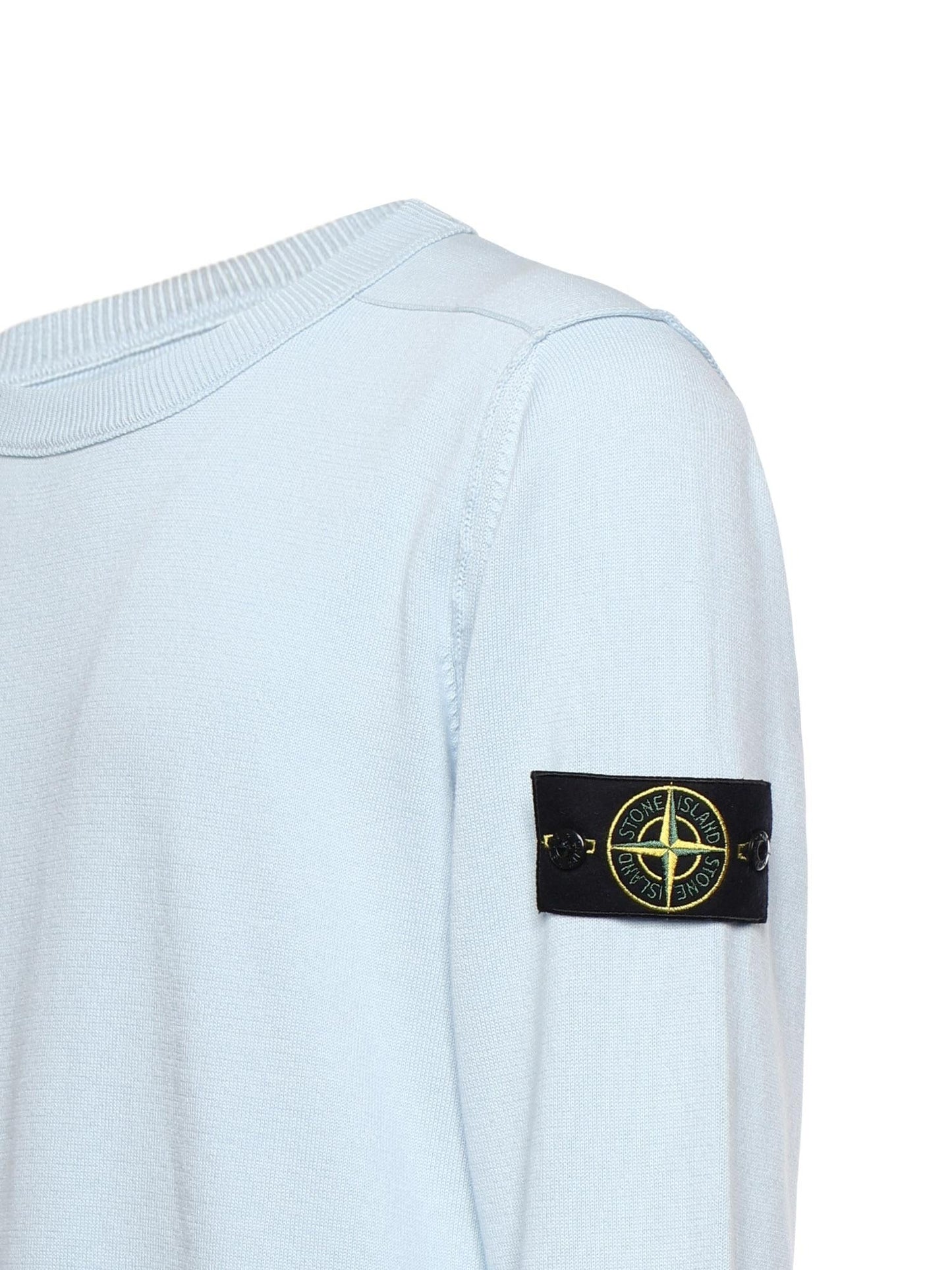 Maglione in cotone con logo