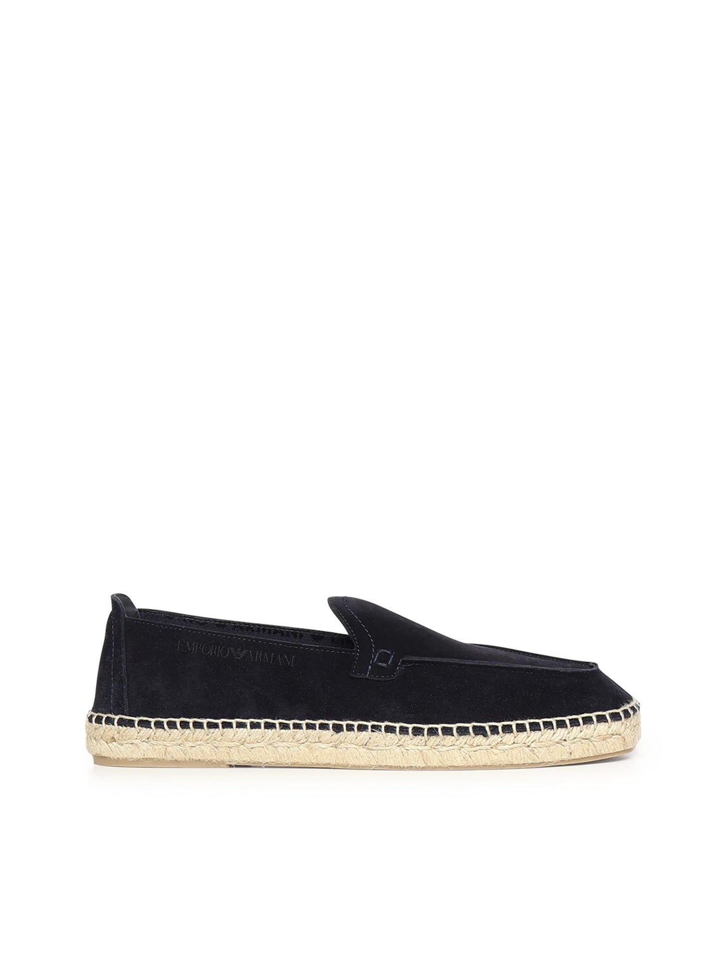 Espadrillas in pelle scamosciata velour