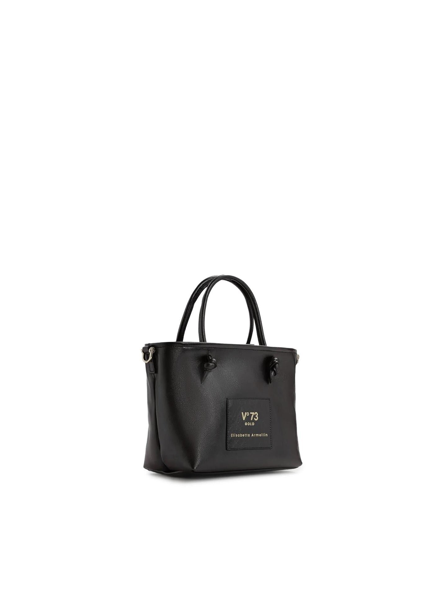 Mini bag in pelle con logo