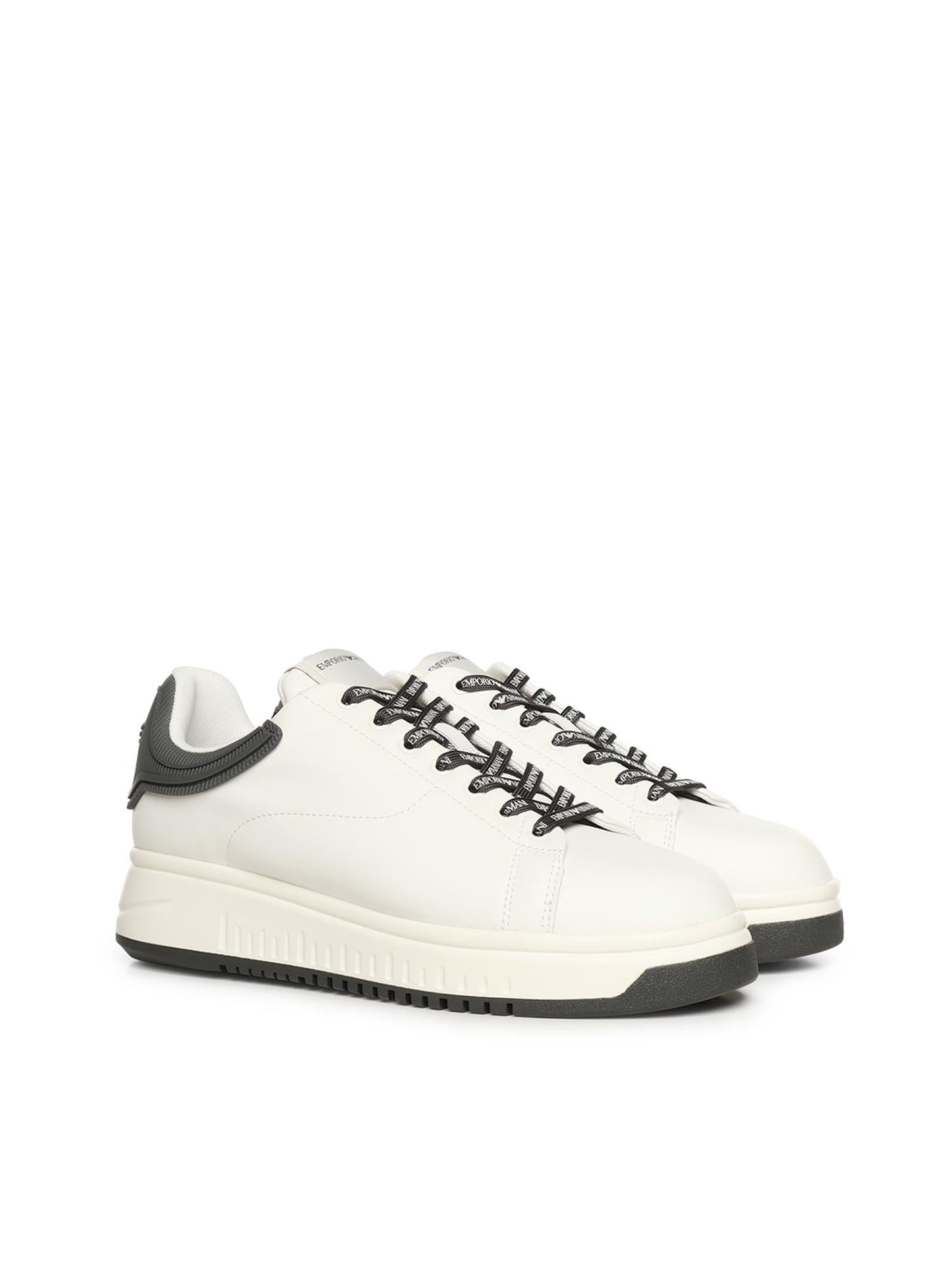 Sneakers in pelle con logo