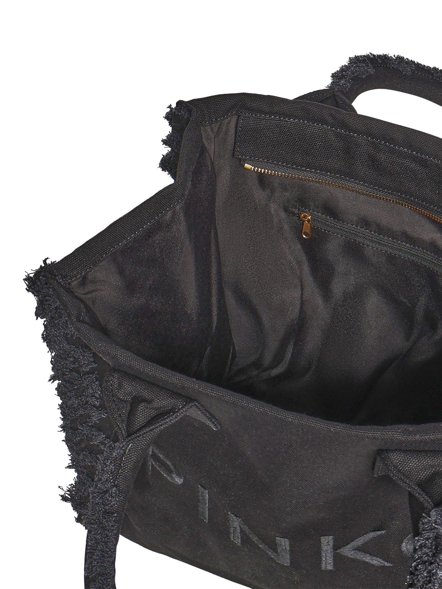 Borsa shopper Beach in canvas con logo