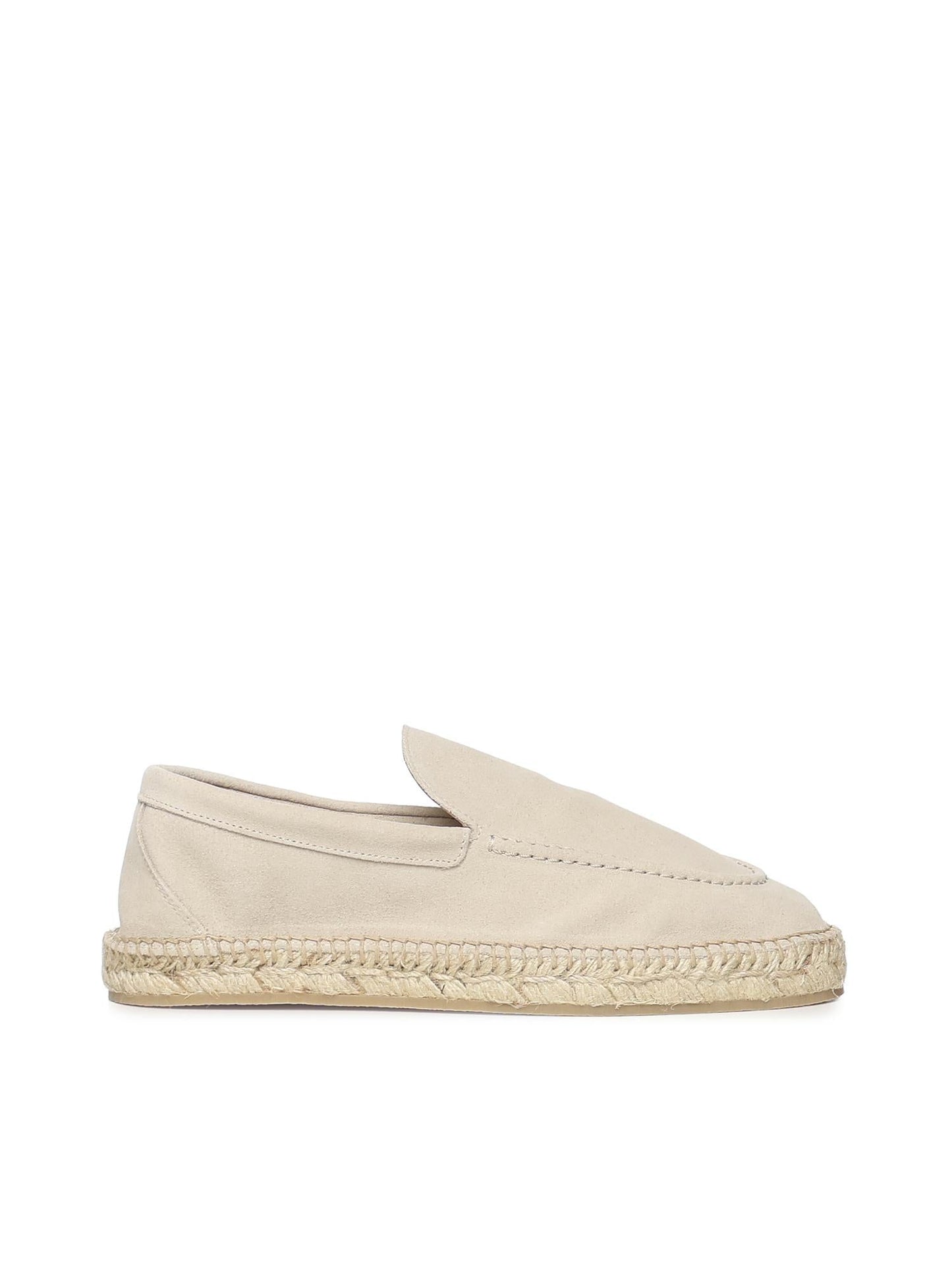 Espadrillas in pelle scamosciata