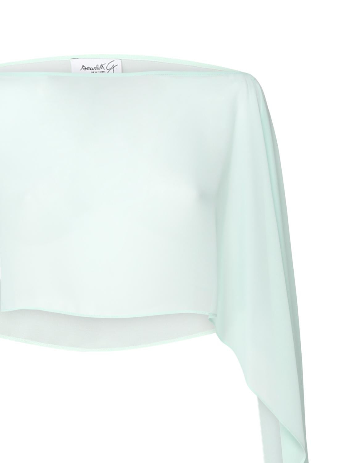 Top stola crop top