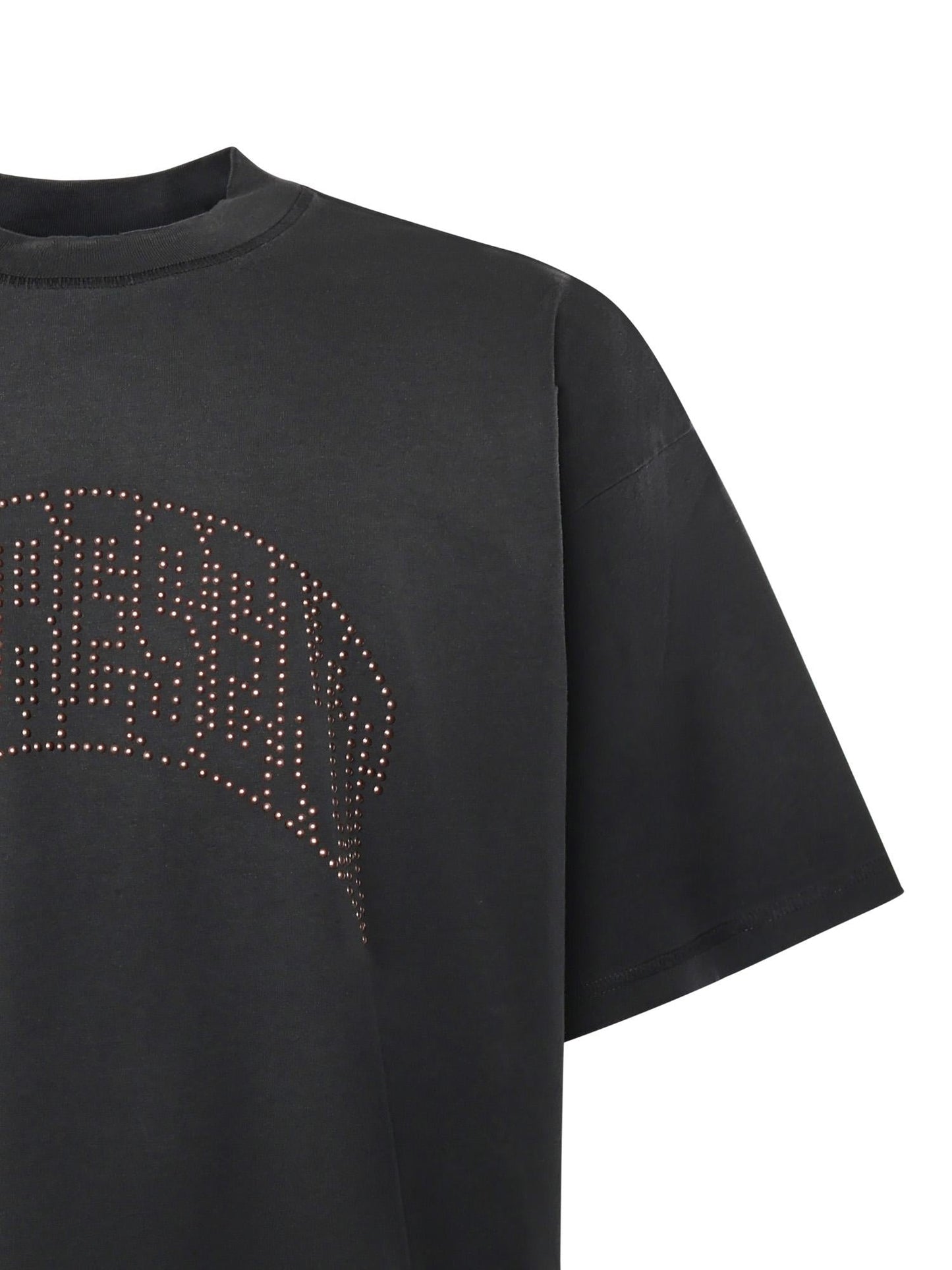 T-shirt Embellished in cotone