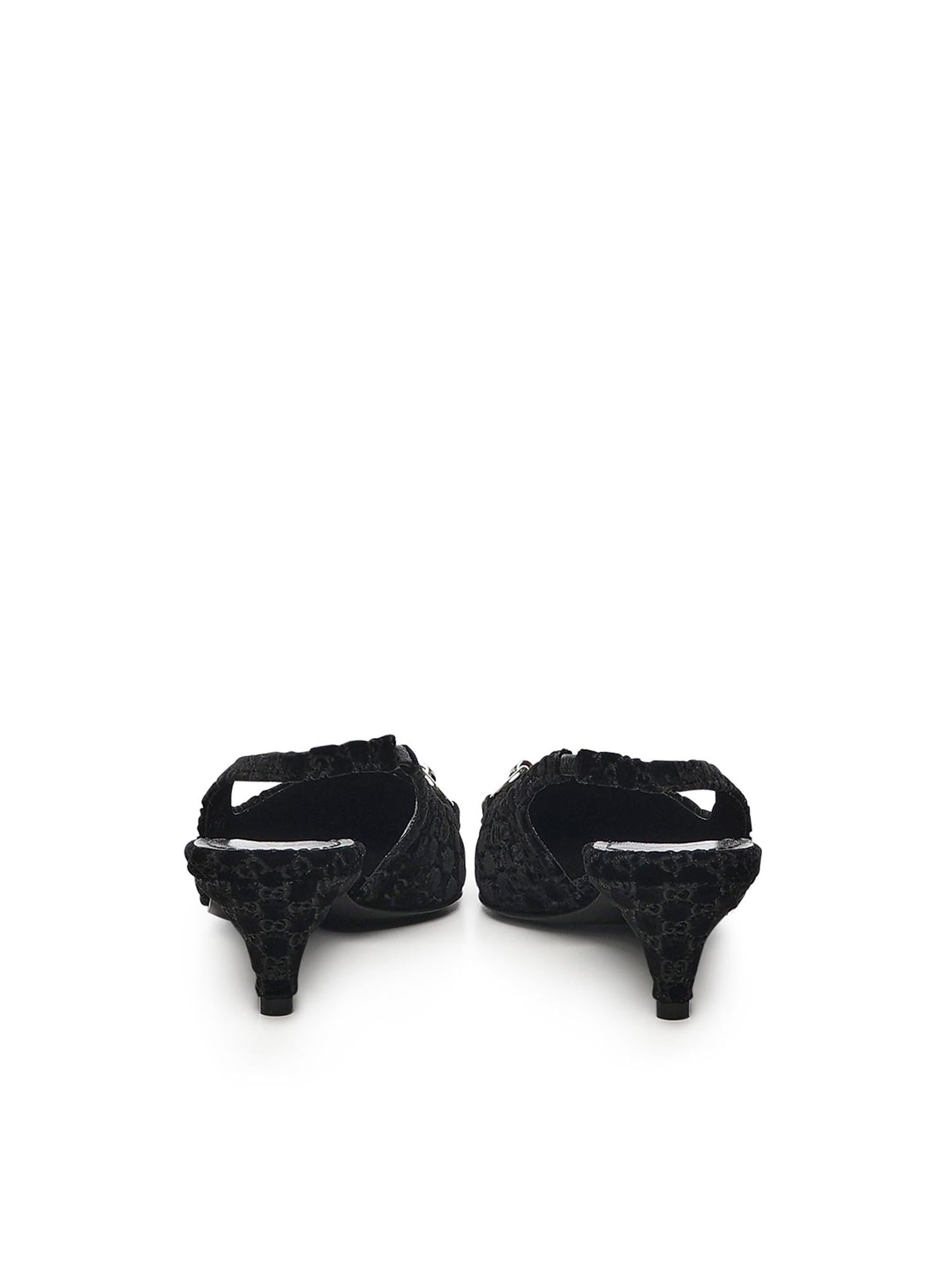Décolleté slingback con Morsetto