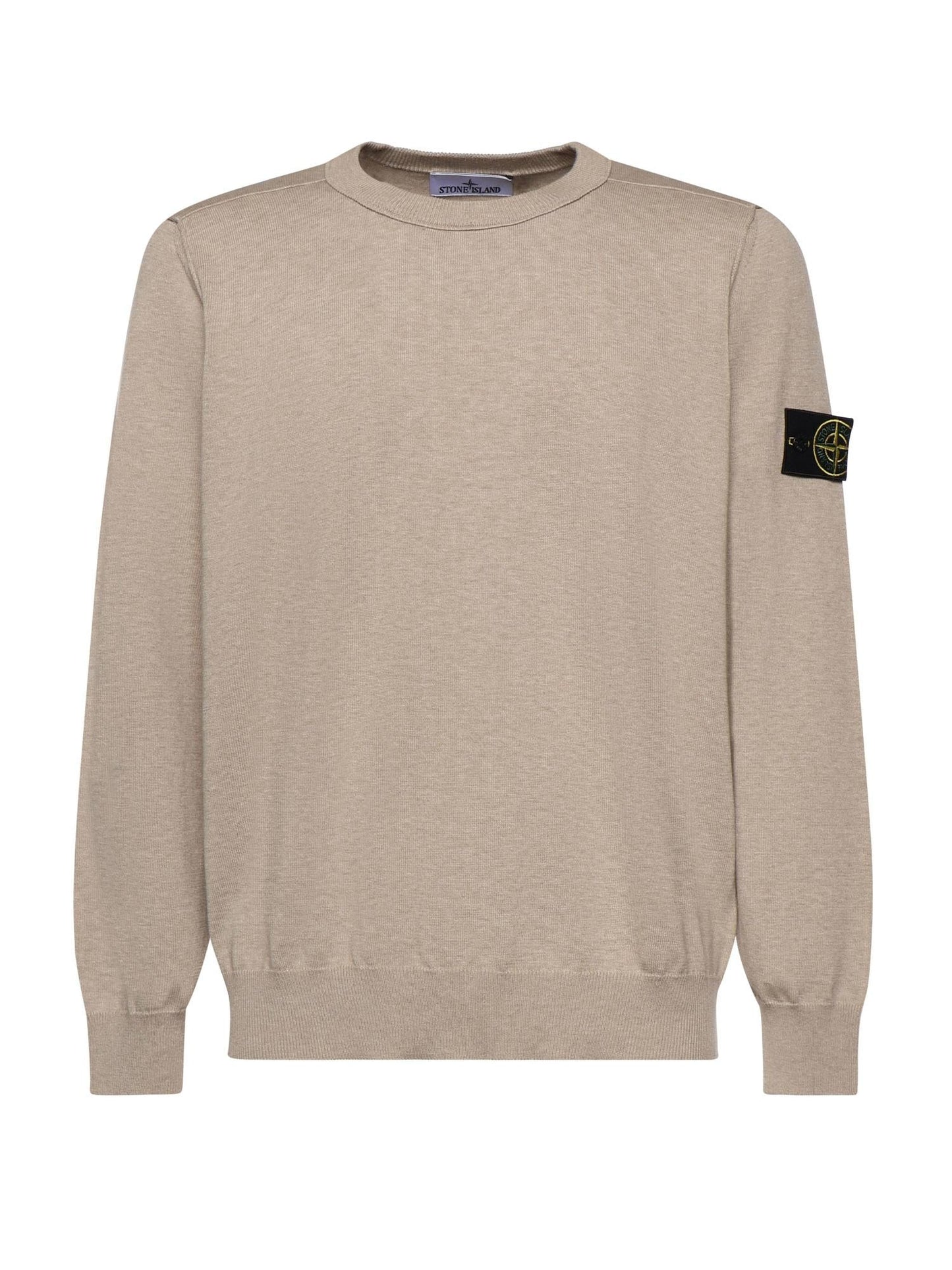 Maglione in cotone con logo