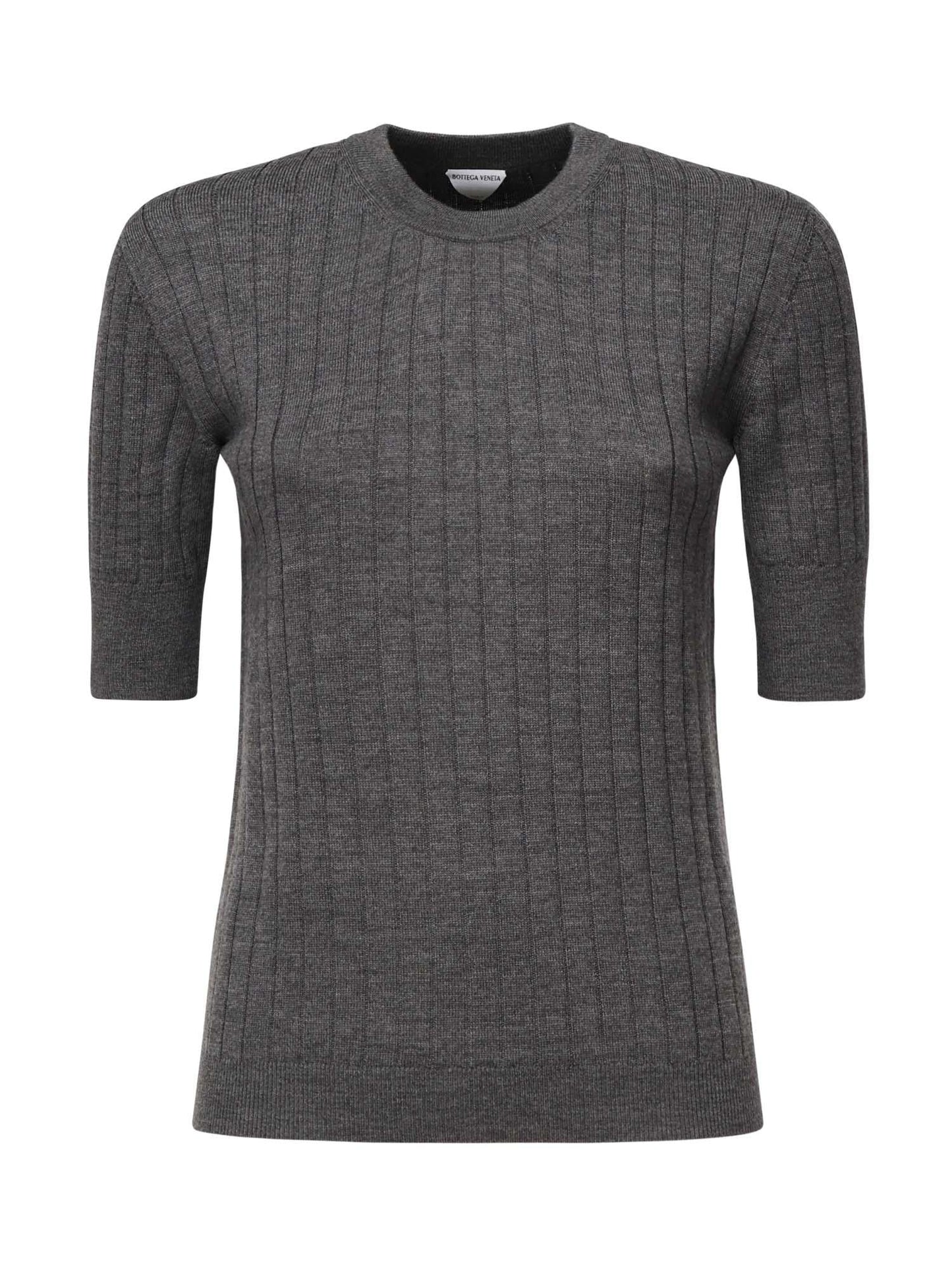 Maglia in lana a coste