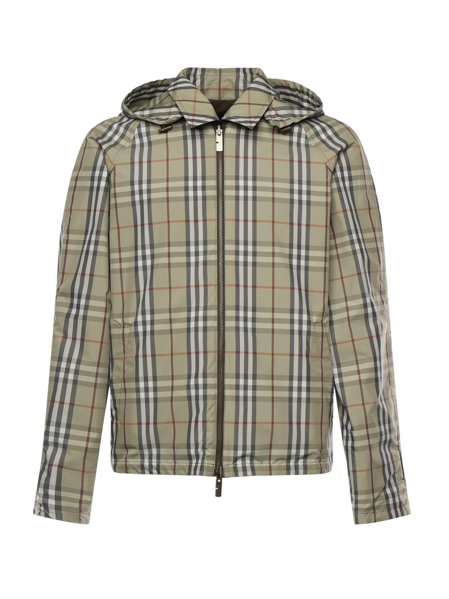 Giacca reversibile in cotone Check