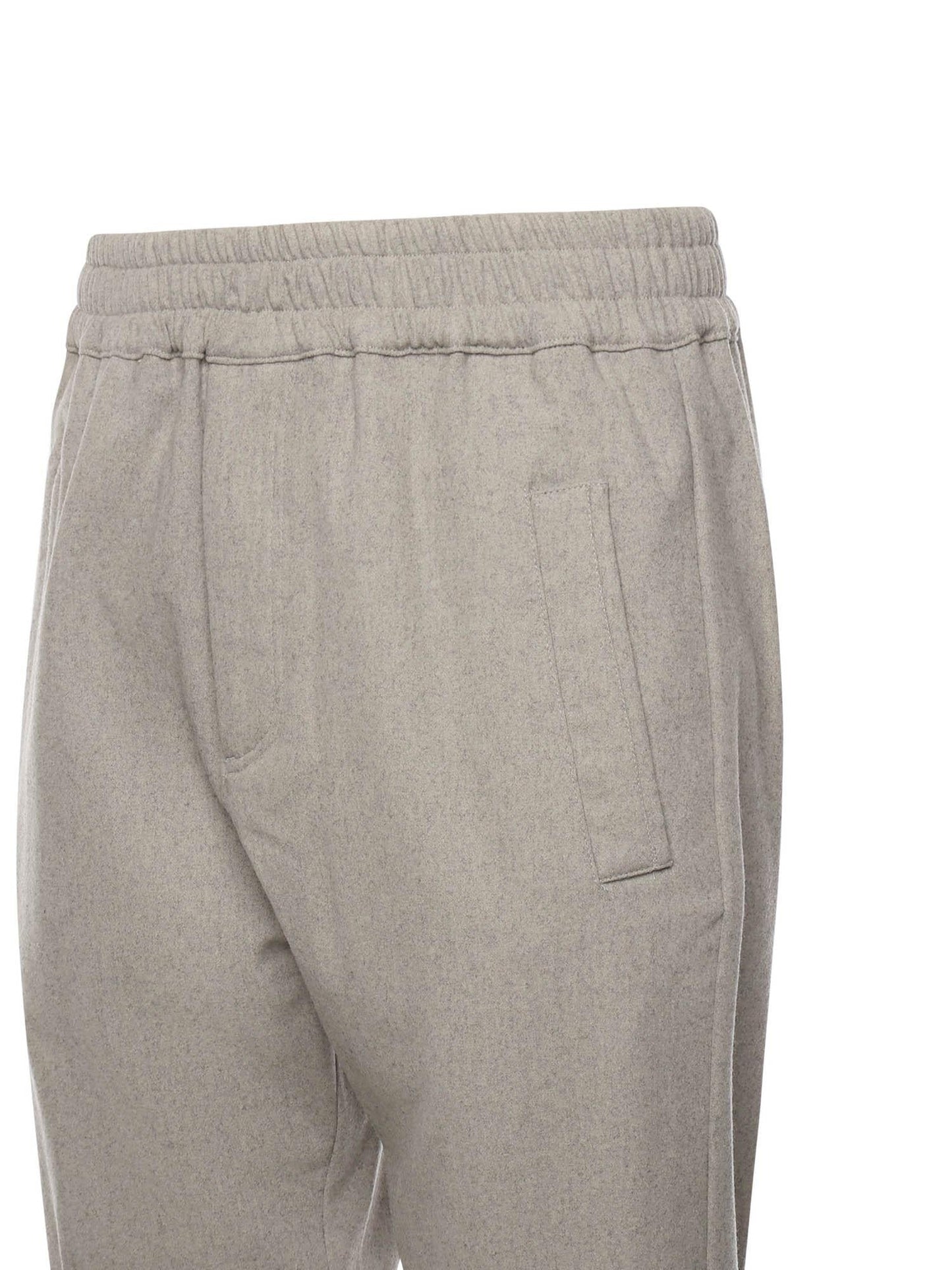 Joggers in lana e cashmere