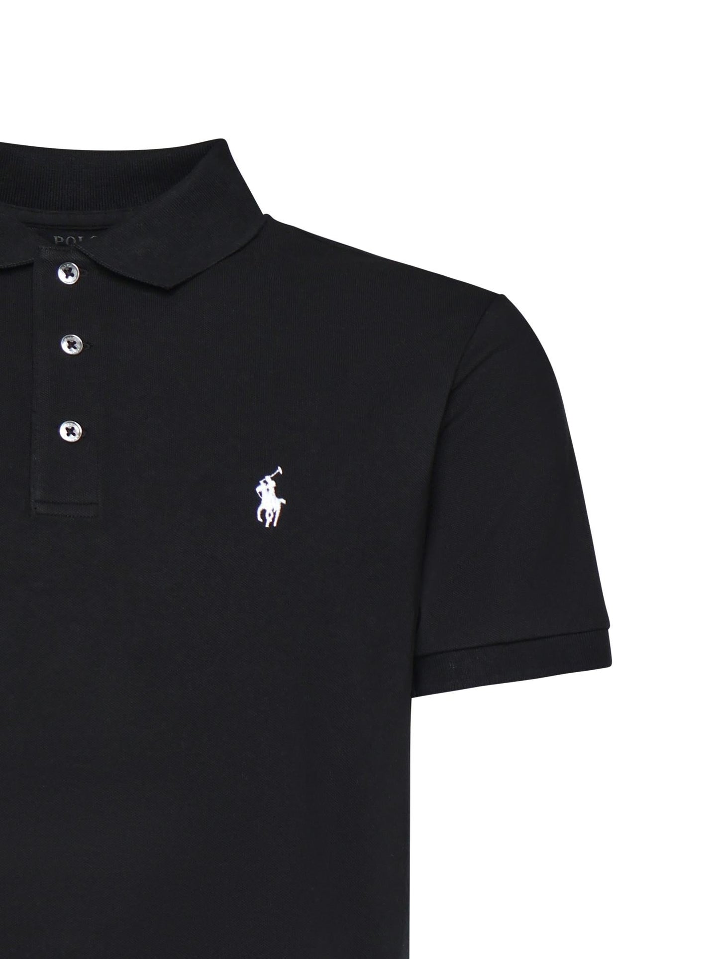 Polo in cotone con logo