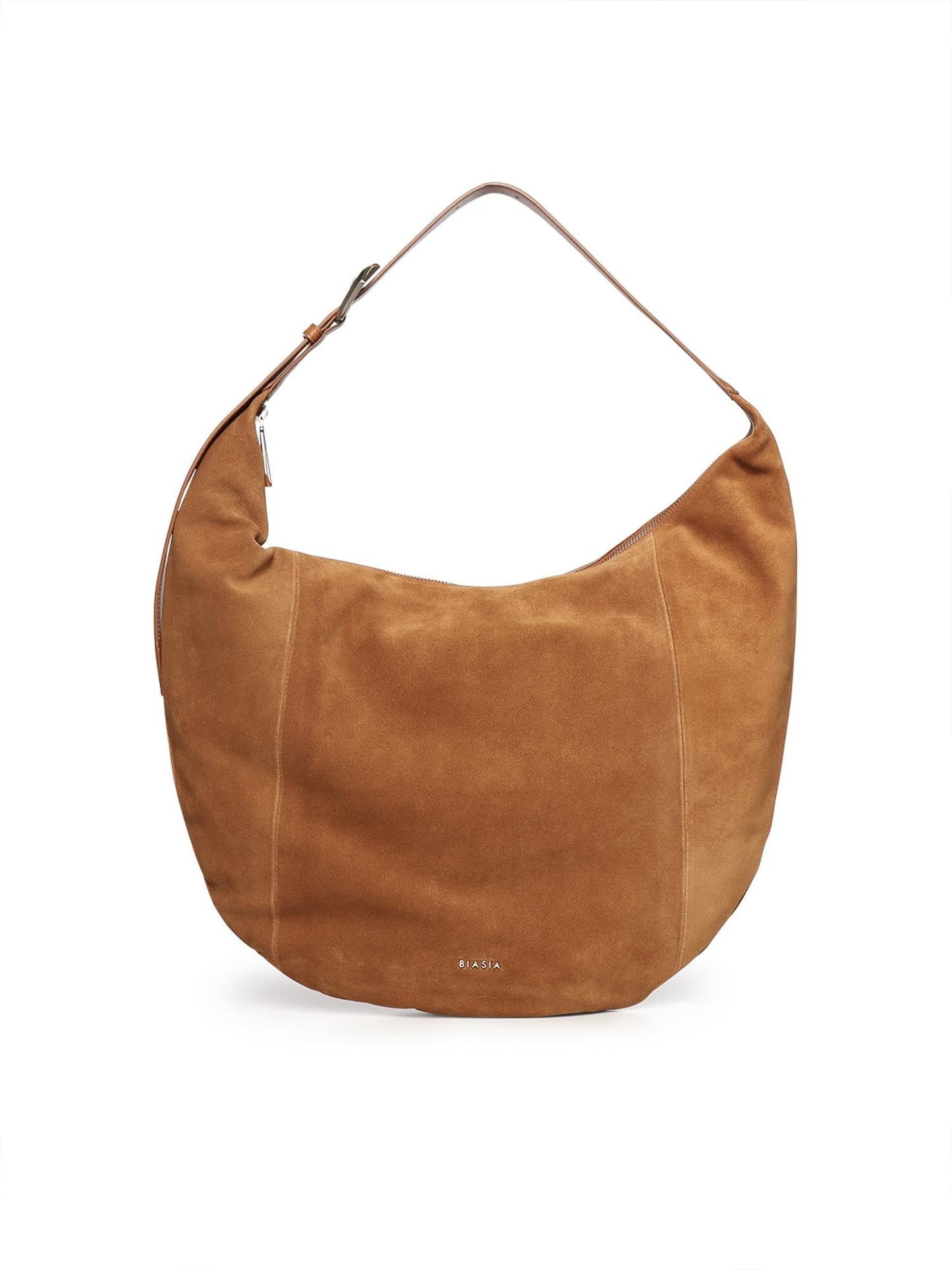 Borsa hobo in camoscio