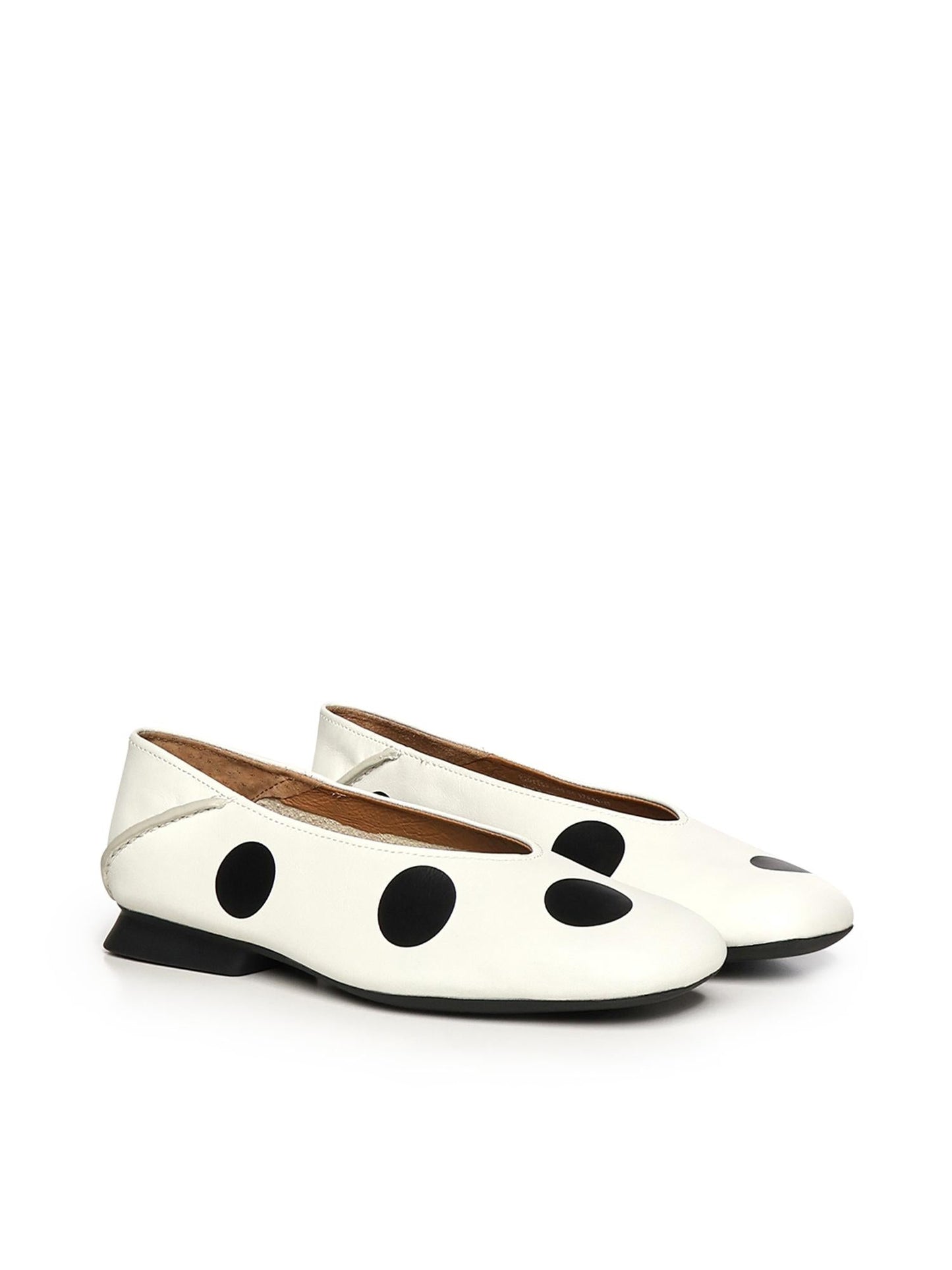 Ballerine Twins in pelle