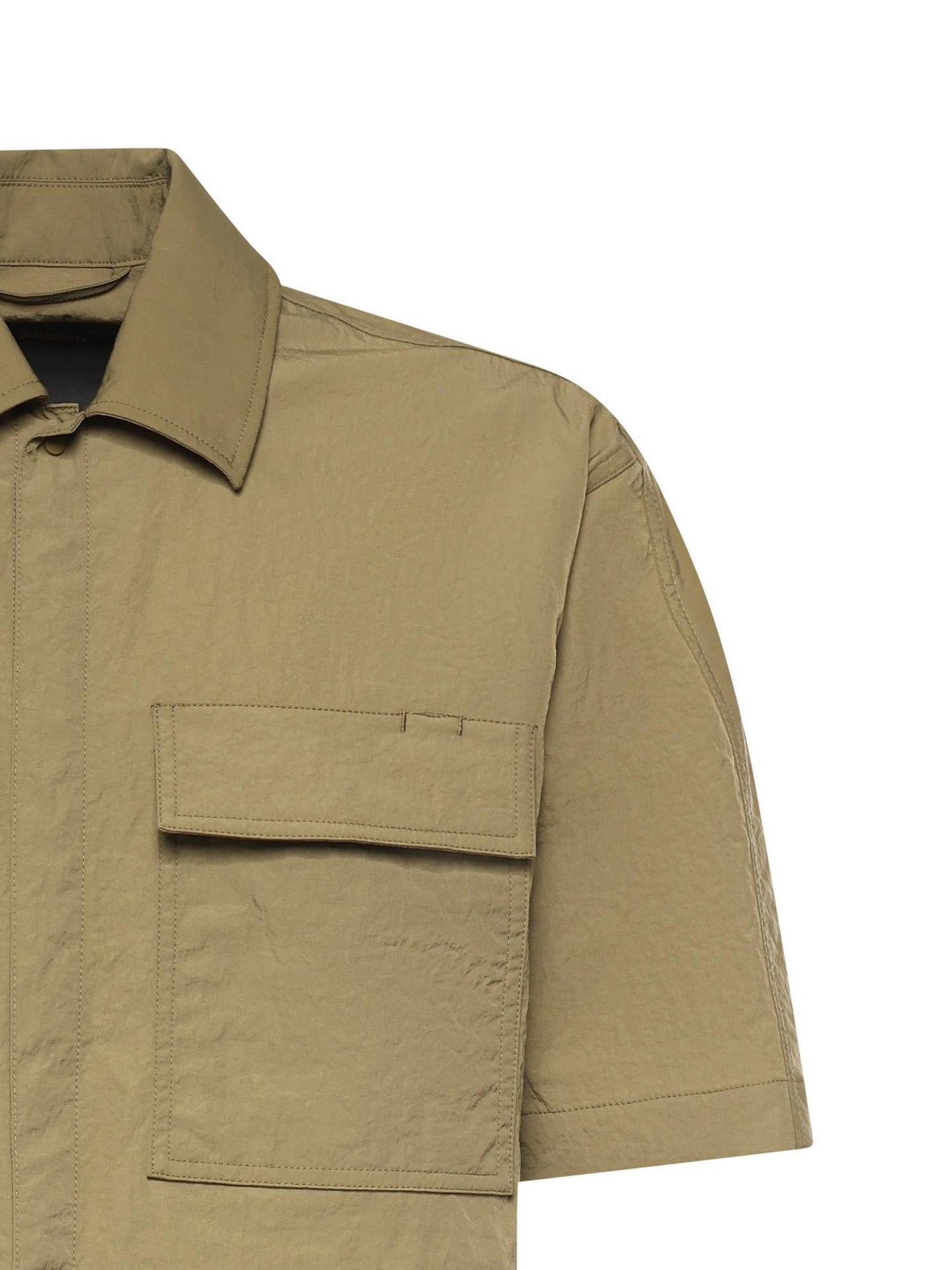 Camicia in tech-crincle