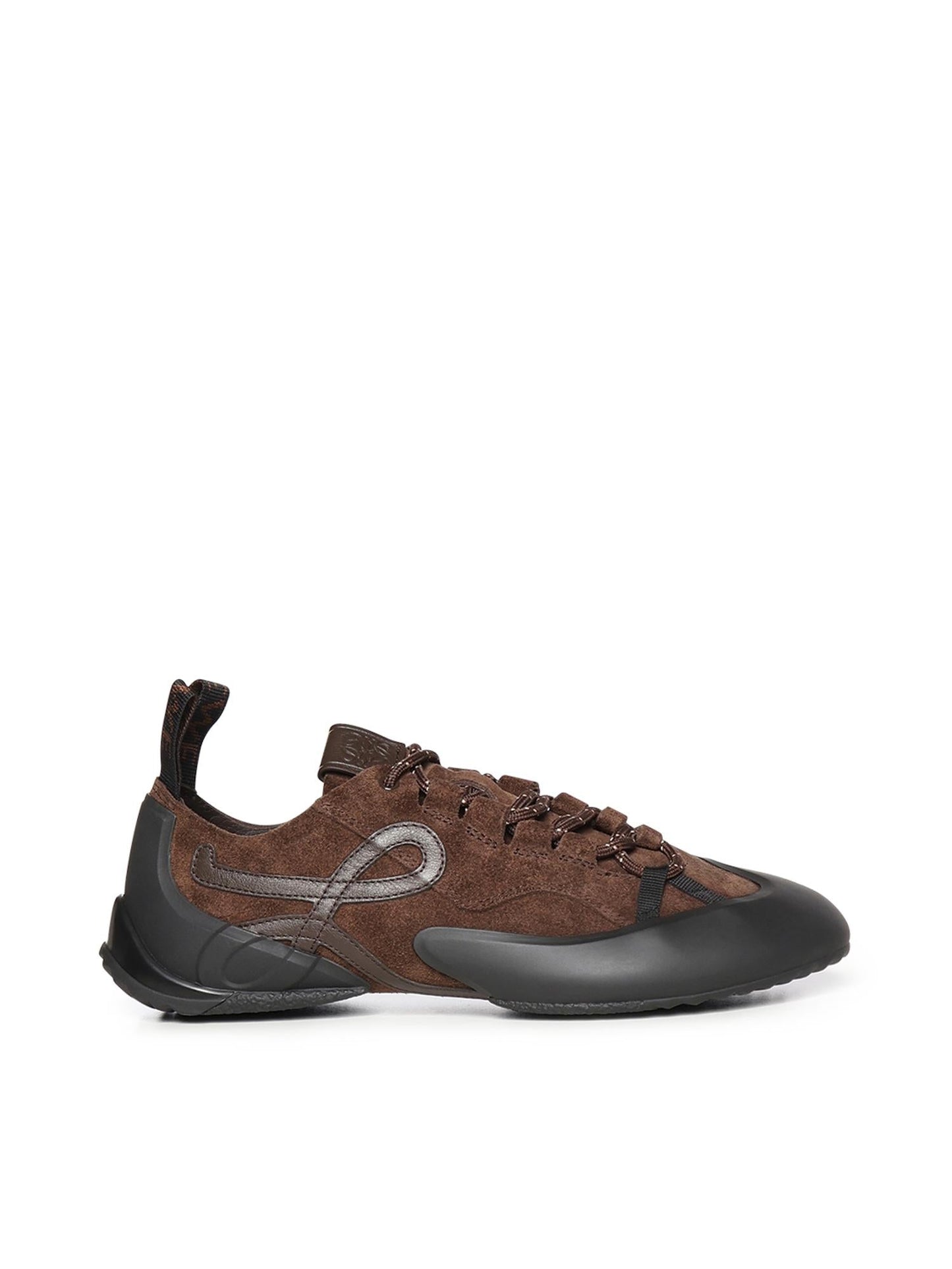 Sneaker Grip in pelle scamosciata