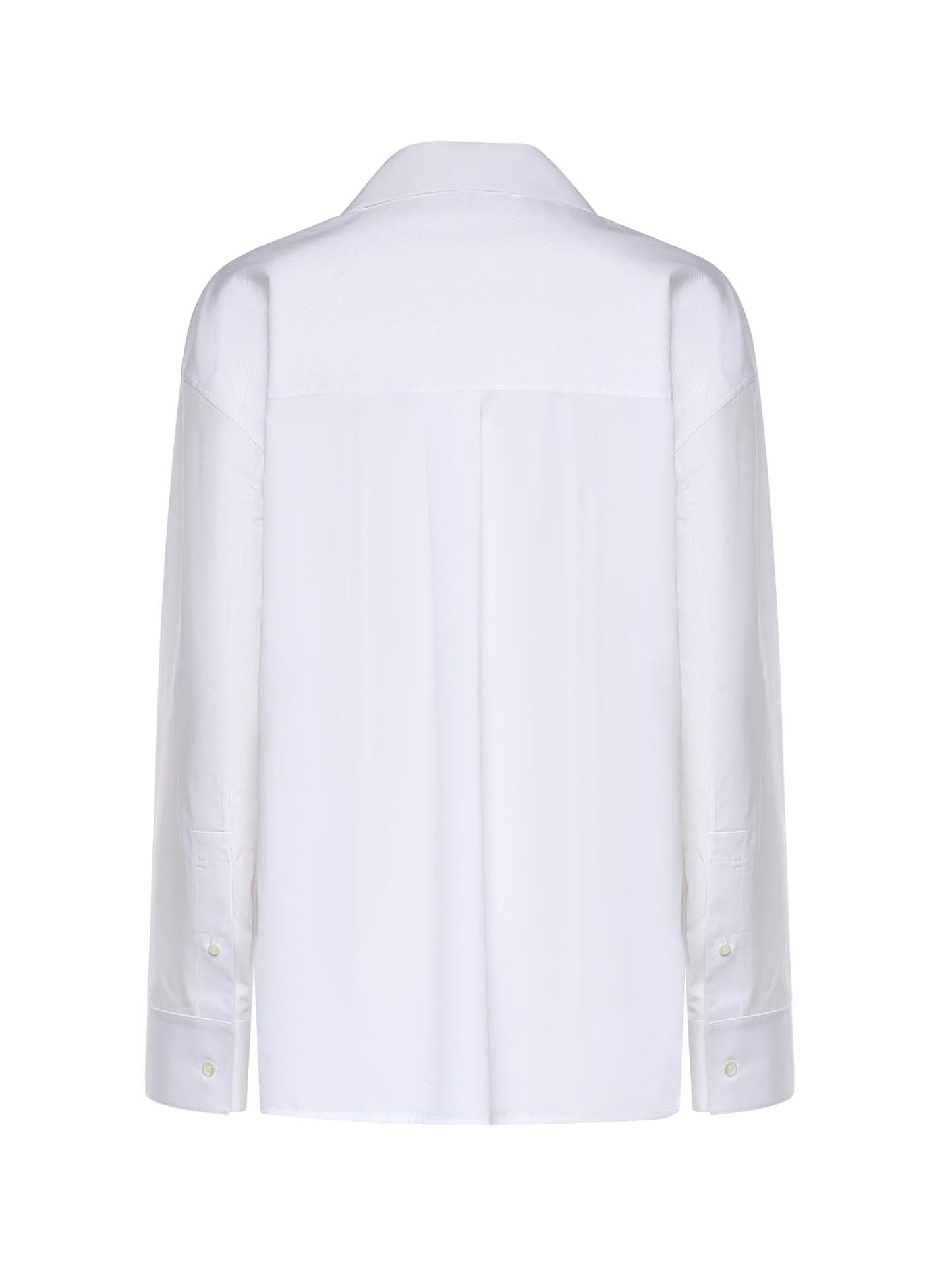Camicia asimmetrica in cotone