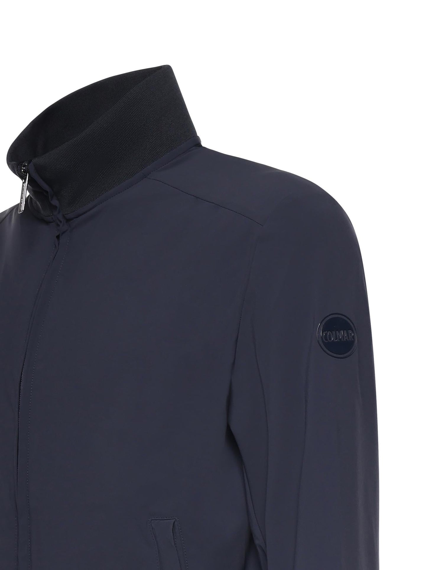 Giacca stretch con logo