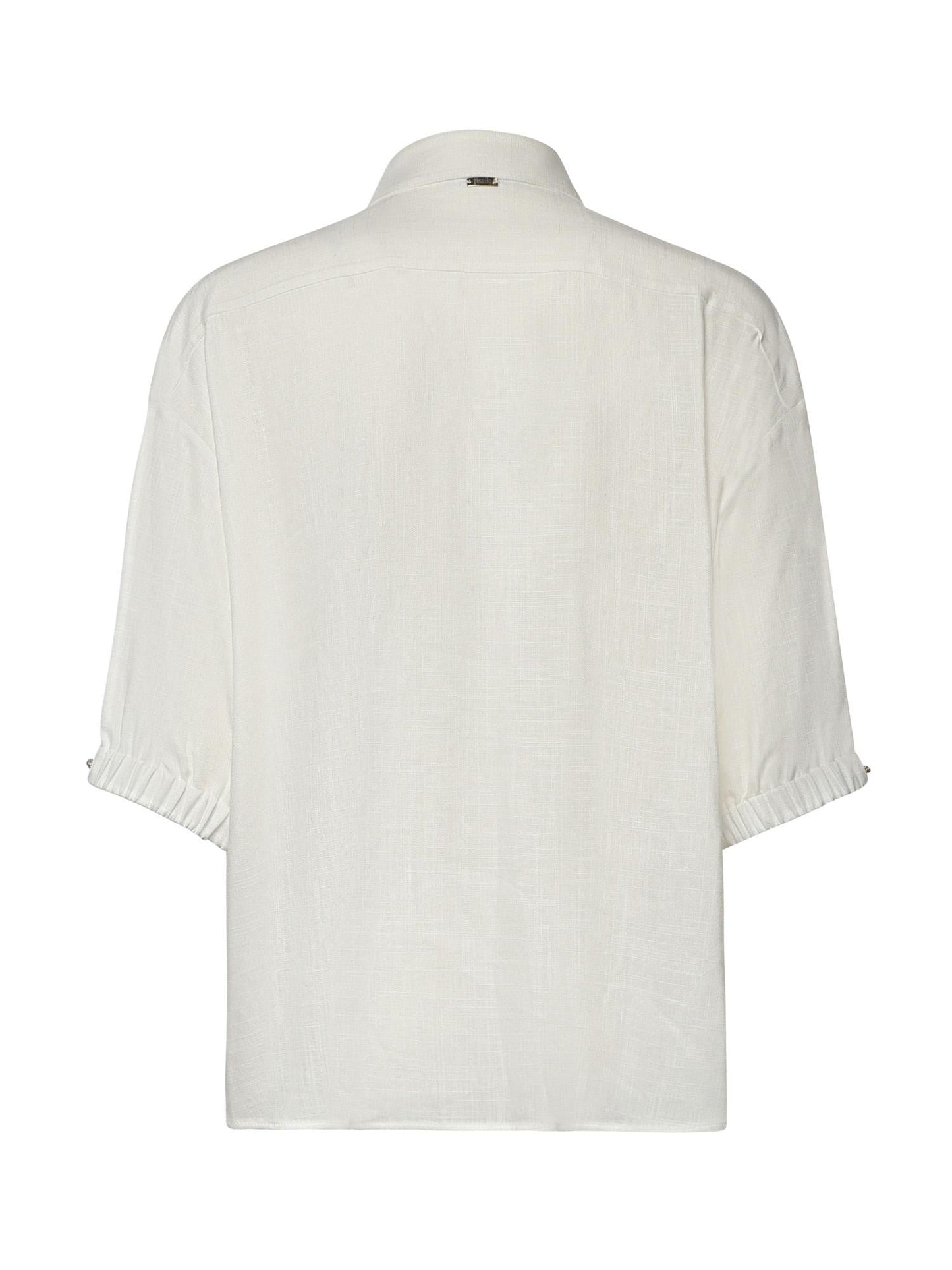 Camicia in linen blend