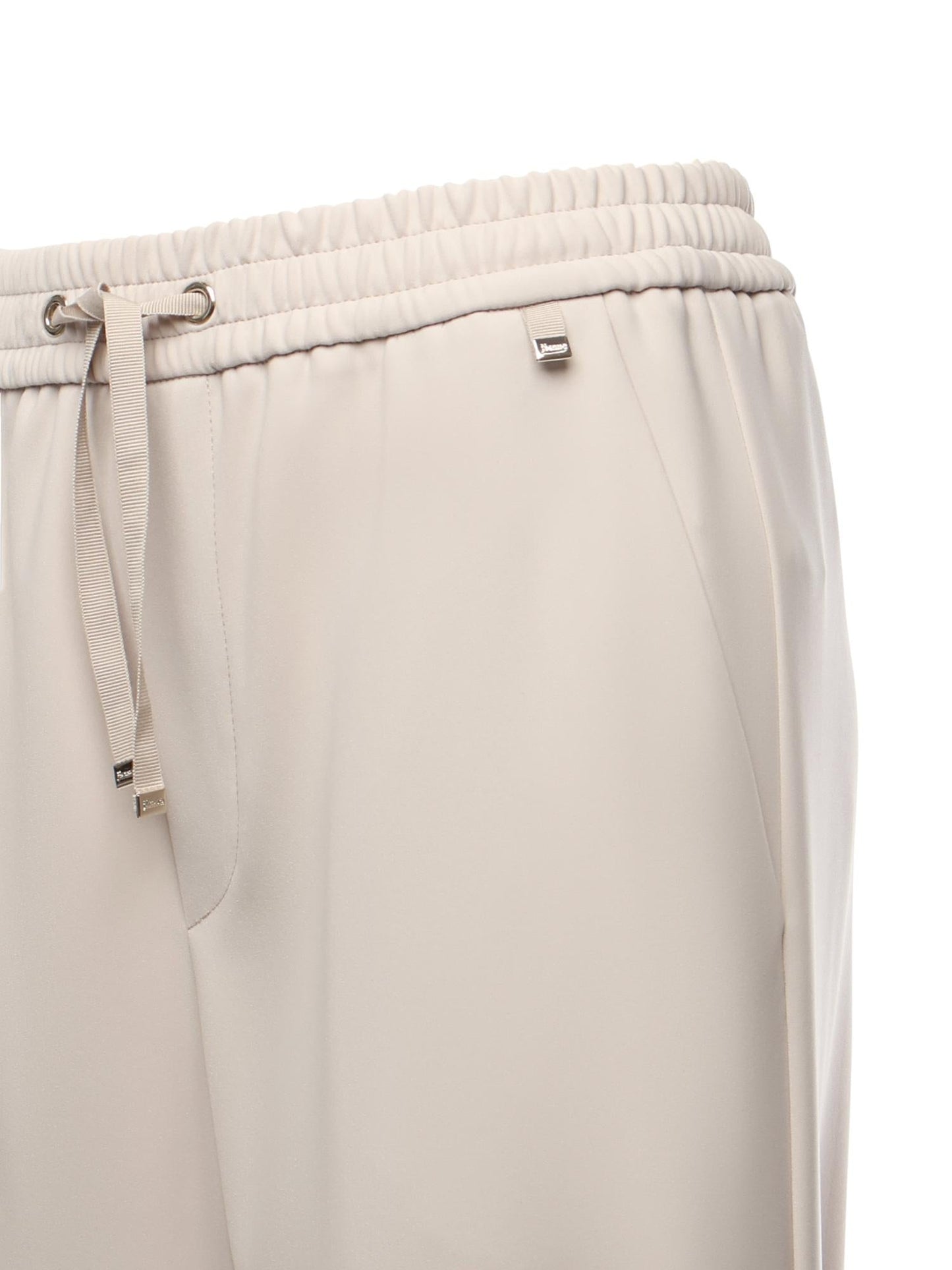 Pantalone in matt crepe satin