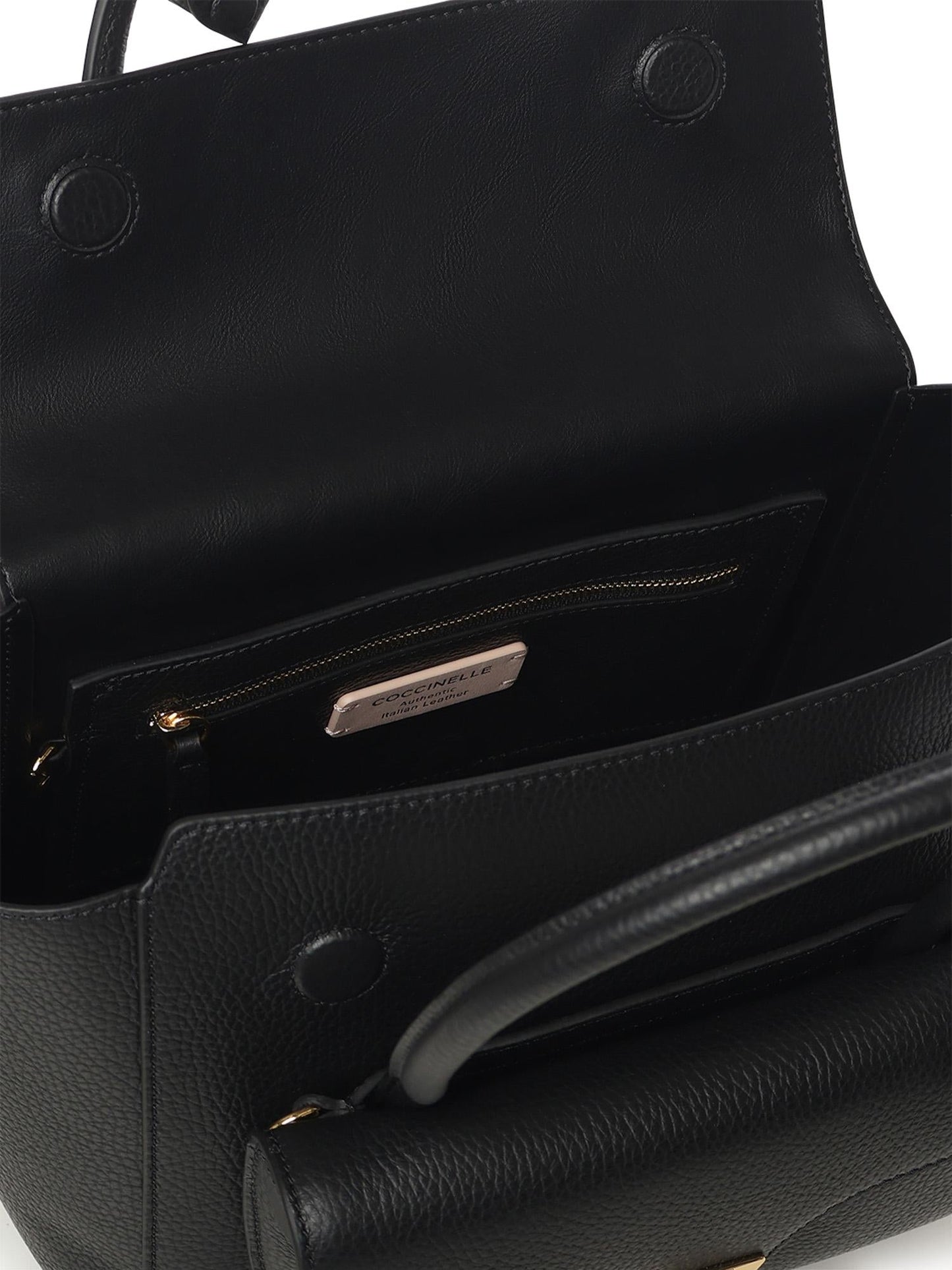 Borsa Double Beat Medium in pelle