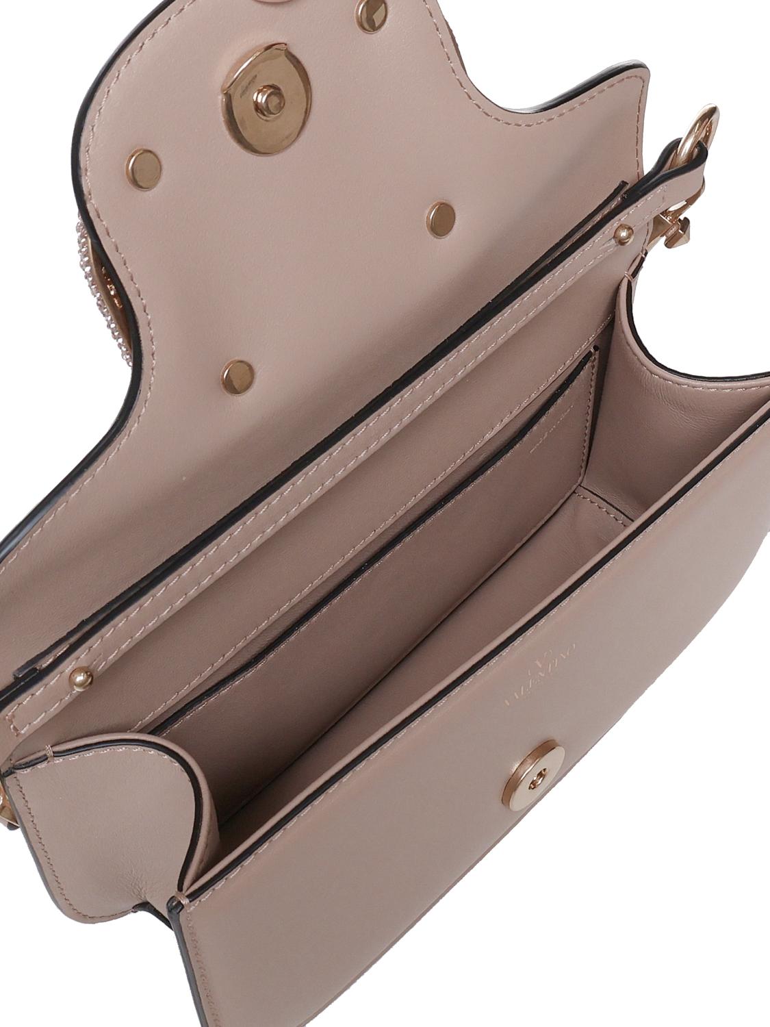 Borsa a spalla Locò con logo gioiello