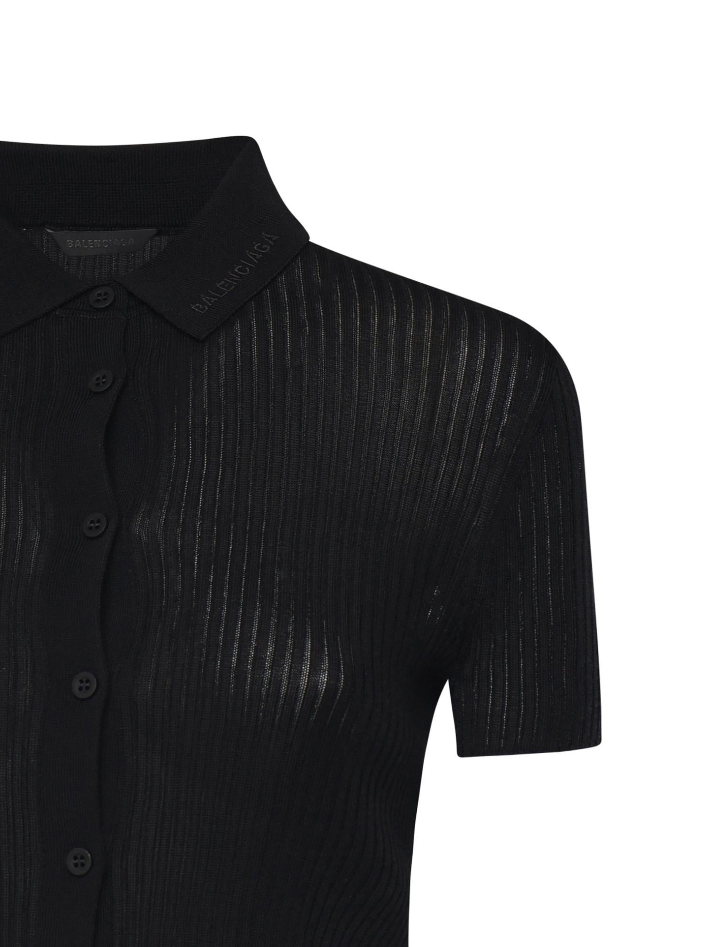 Camicia in maglia di viscosa e cotone