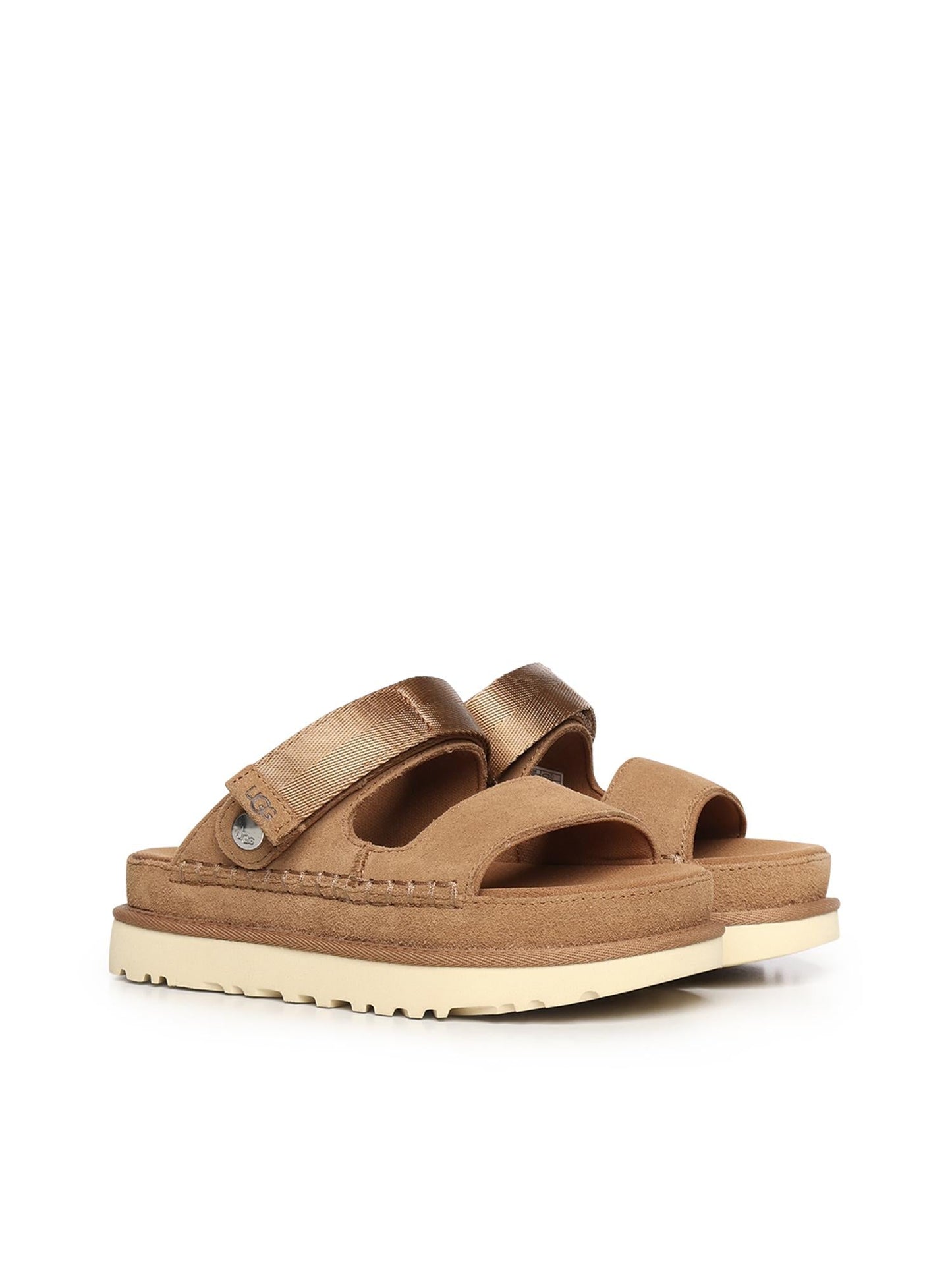 Sandali Goldenstar Glide in suede