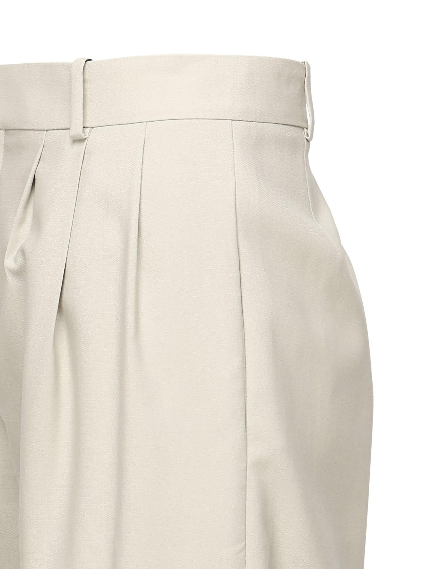 Pantaloni in lana leggera