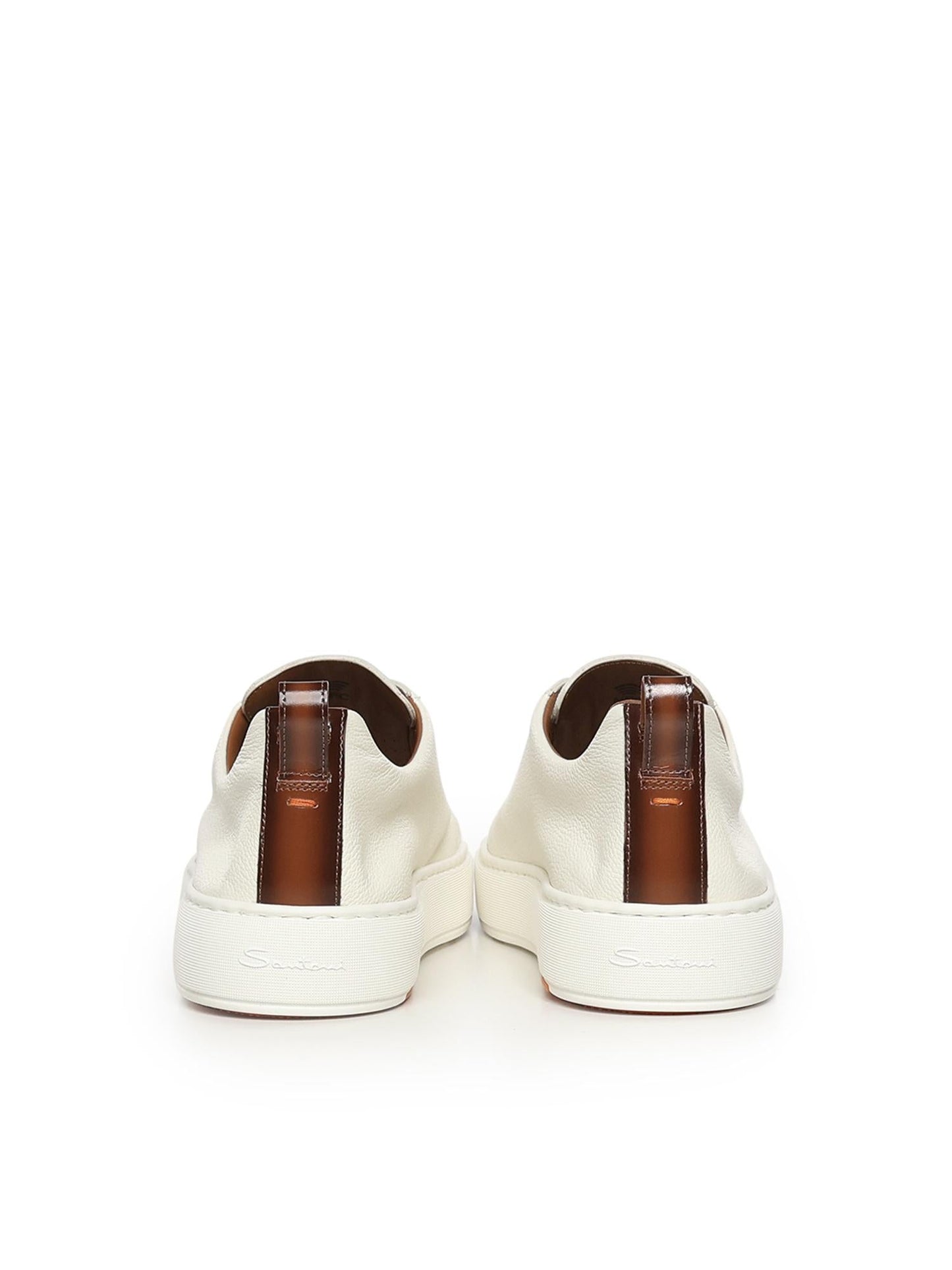 Sneaker slip-on in pelle bottolata