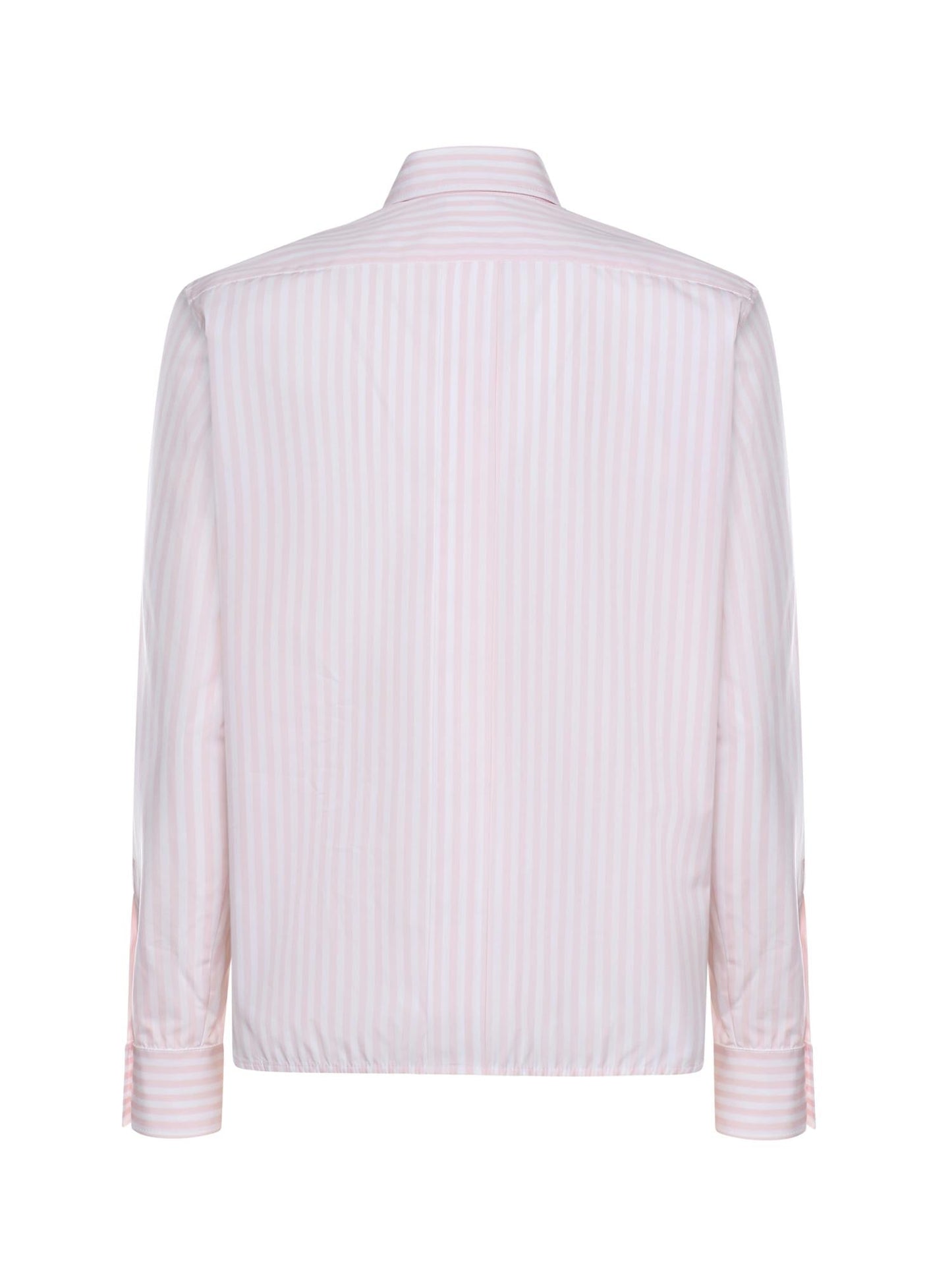 Camicia in popeline a righe