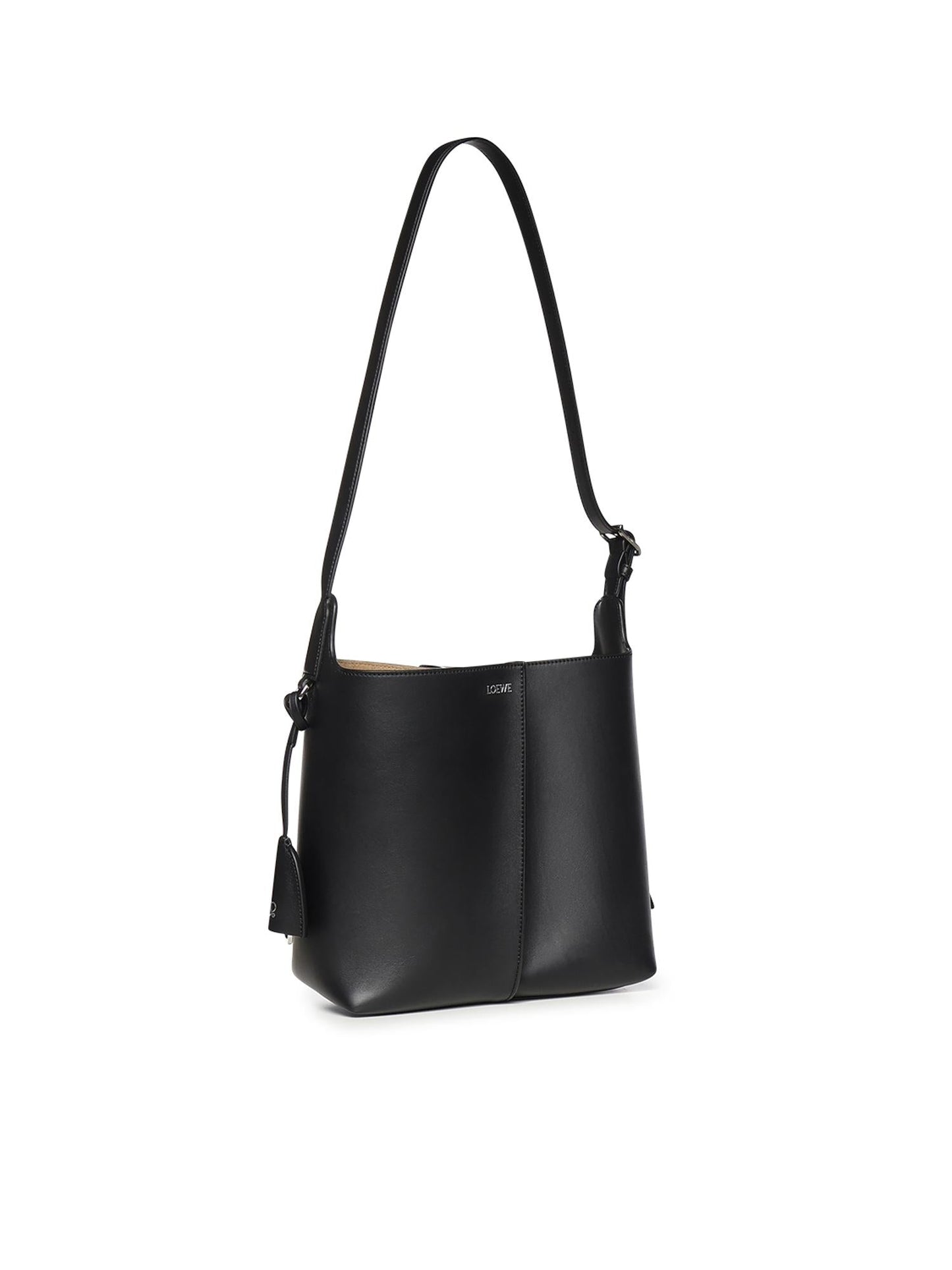 Borsa a secchiello Bilbao media in pelle