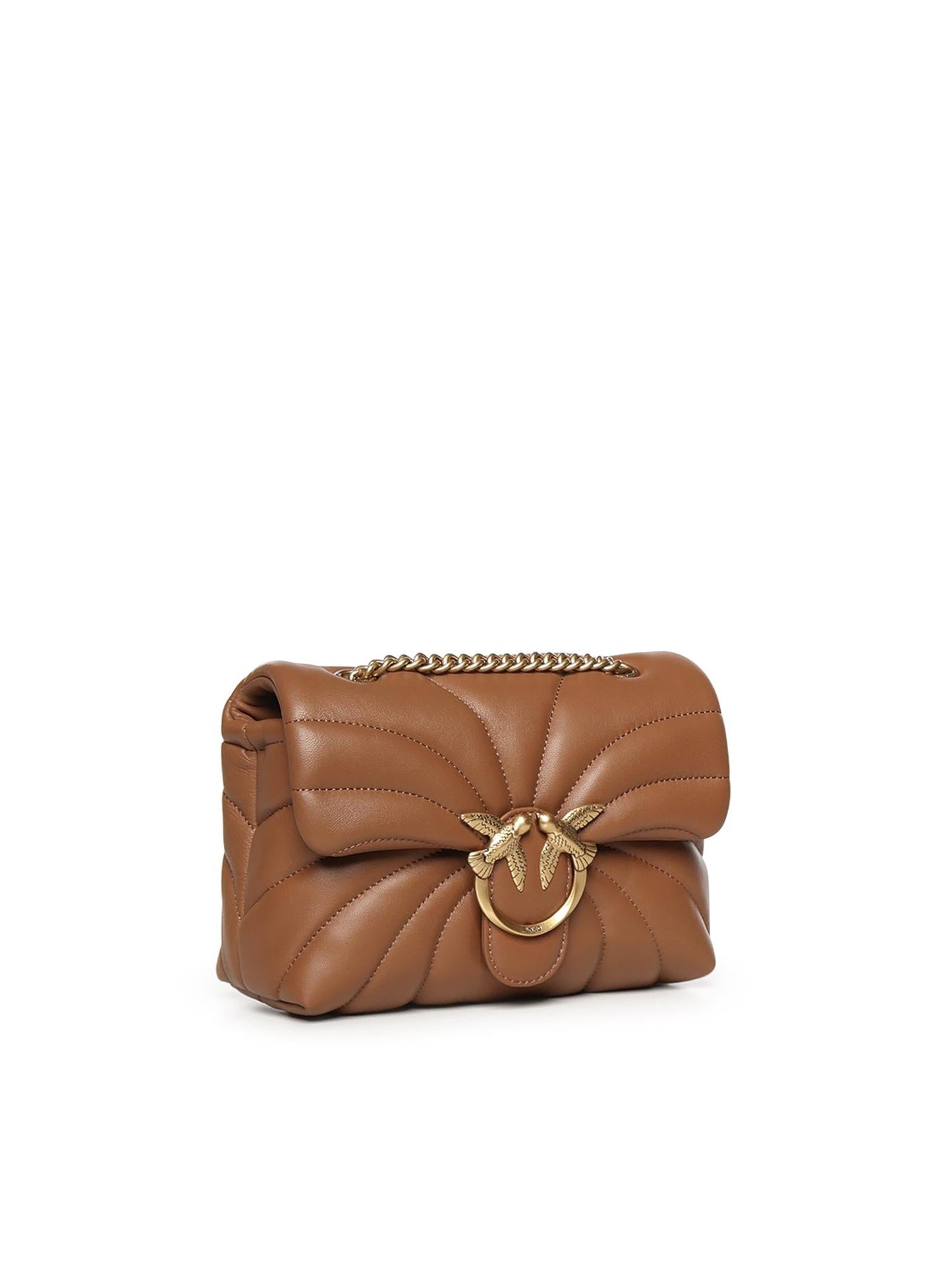 Mini bag Love Bag Puff Butterfly a tracolla in nappa
