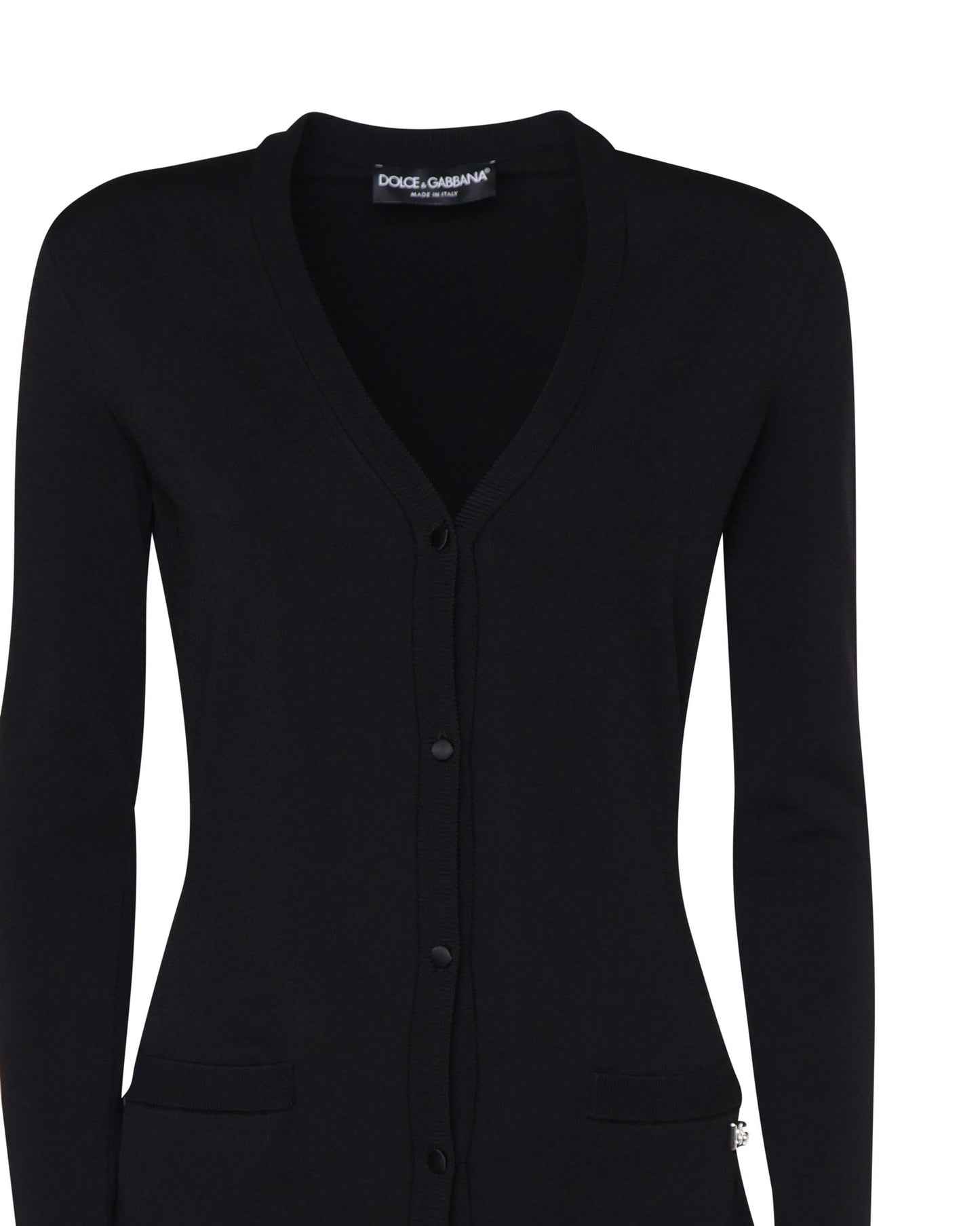 Cardigan lungo in maglia di viscosa stretch