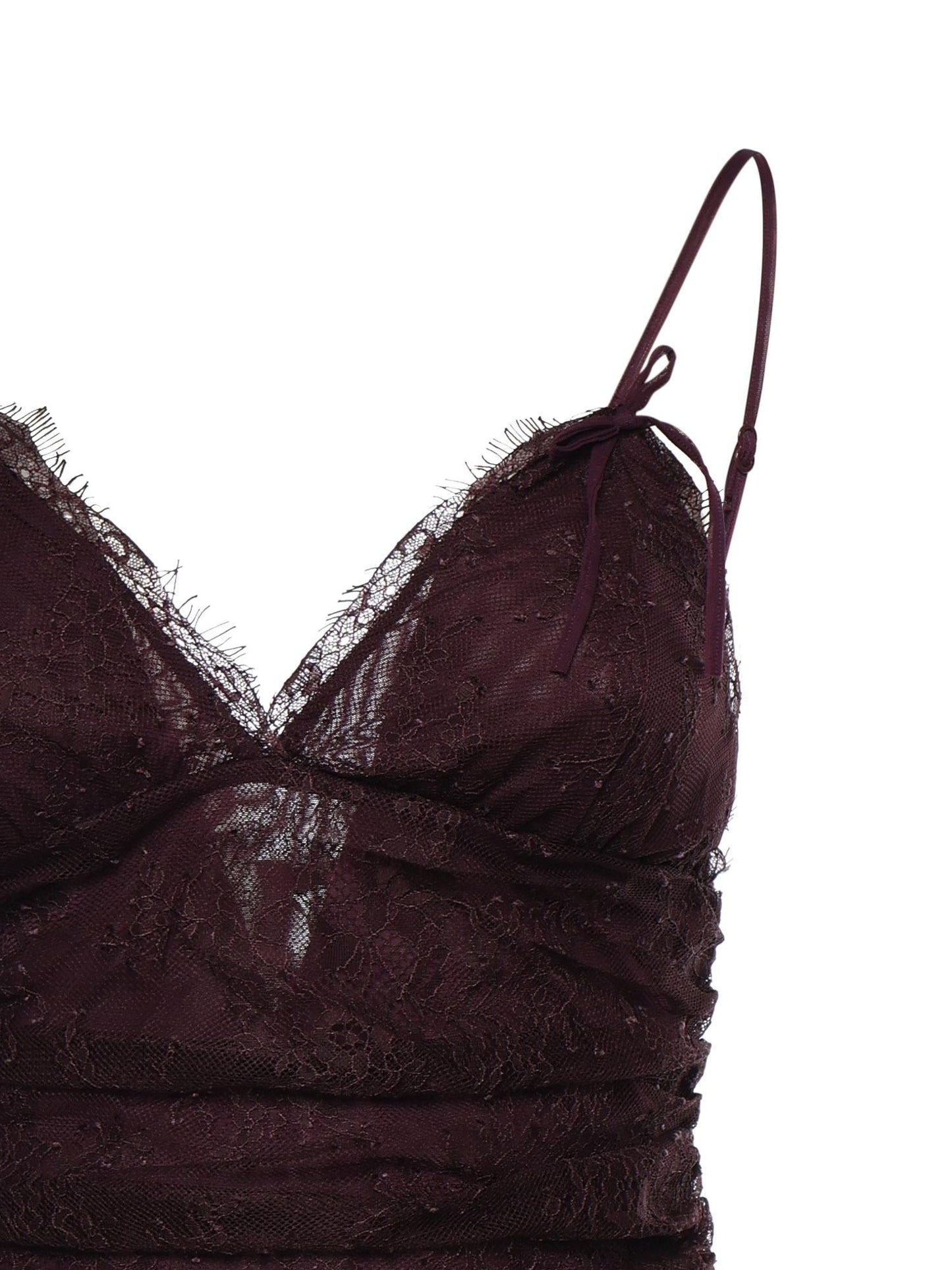Top in pizzo floreale
