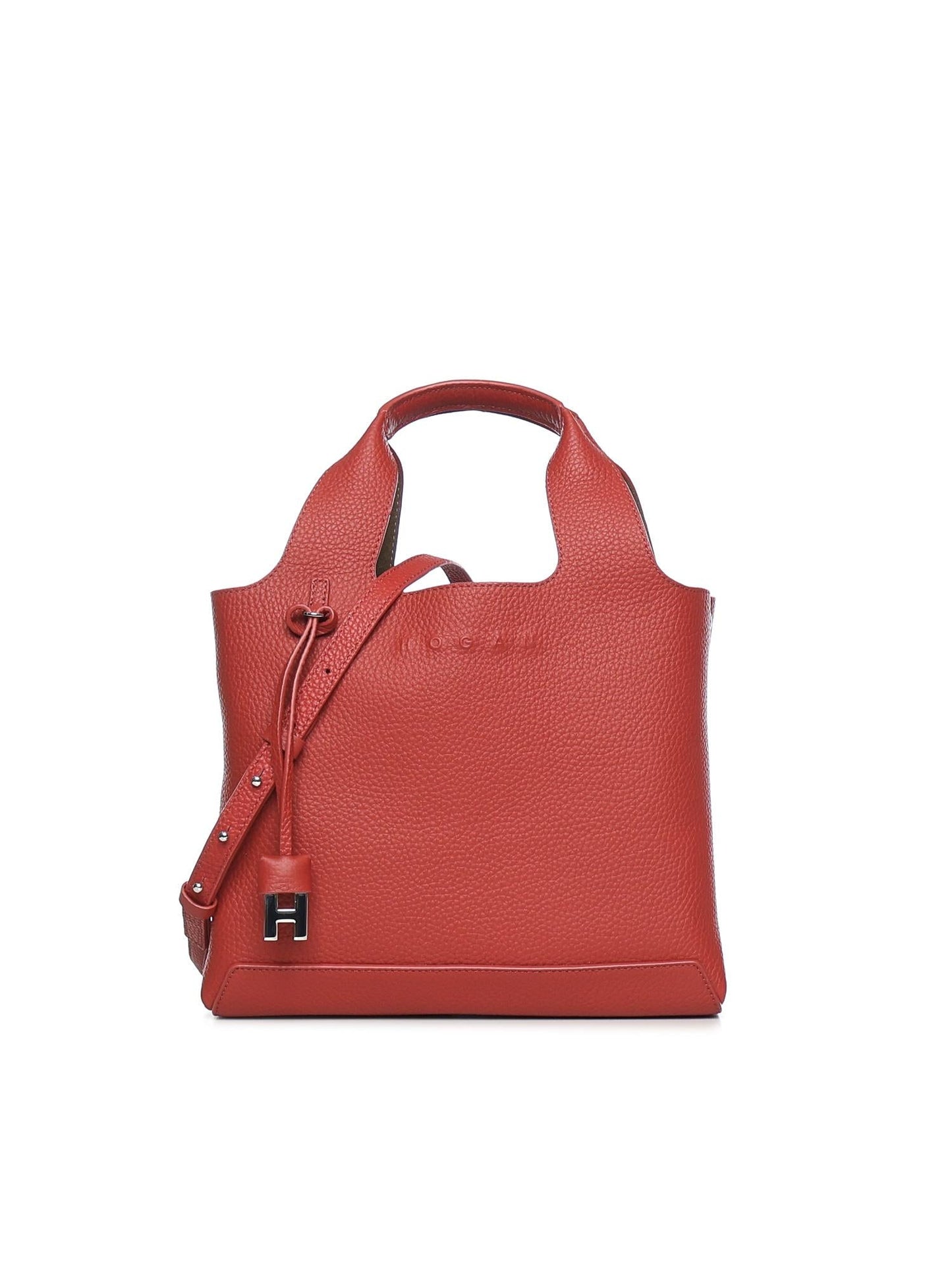 Borsa shopping piccola in pelle
