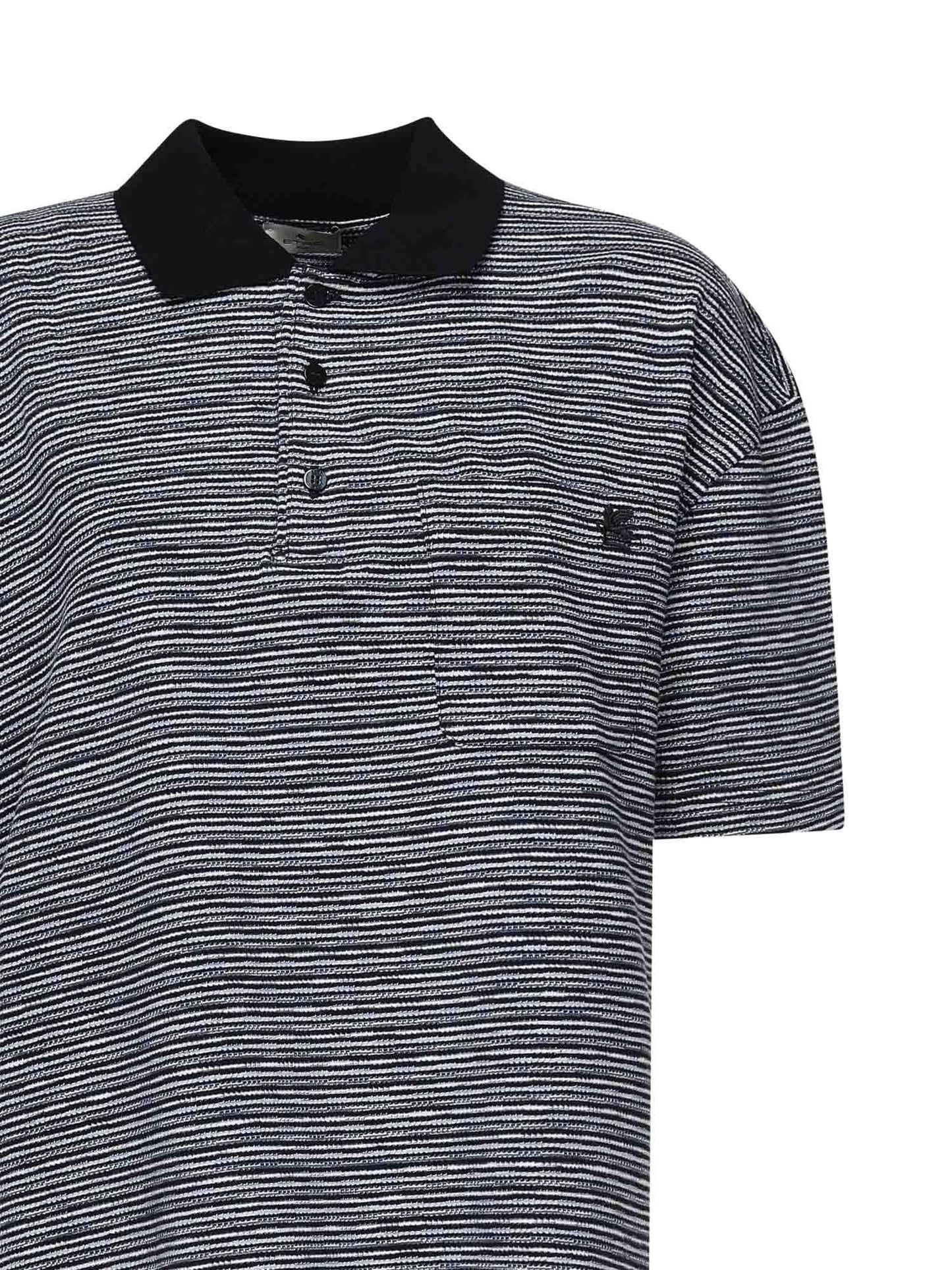 Polo a righe in cotone