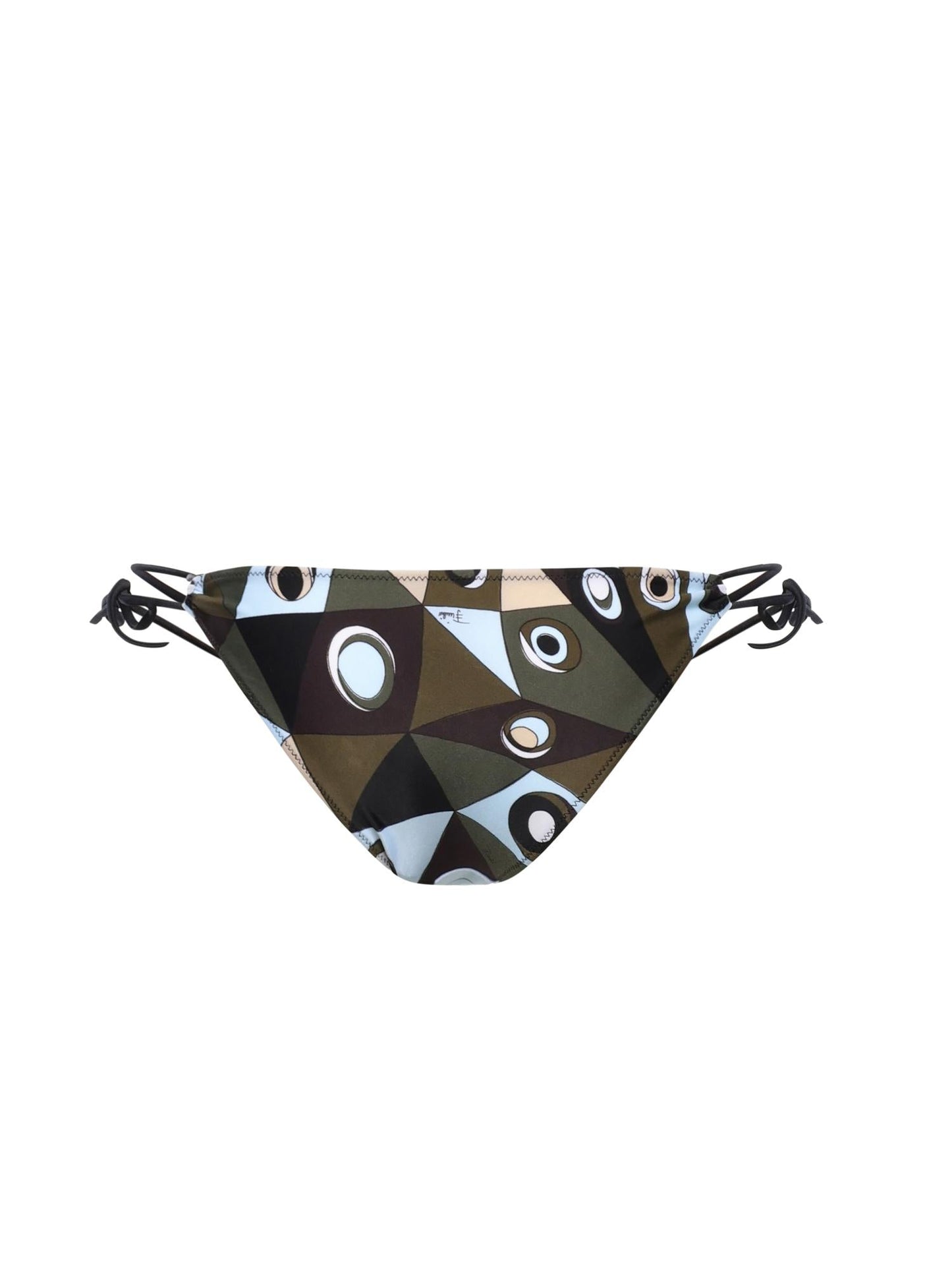 Slip bikini stampa Occhi