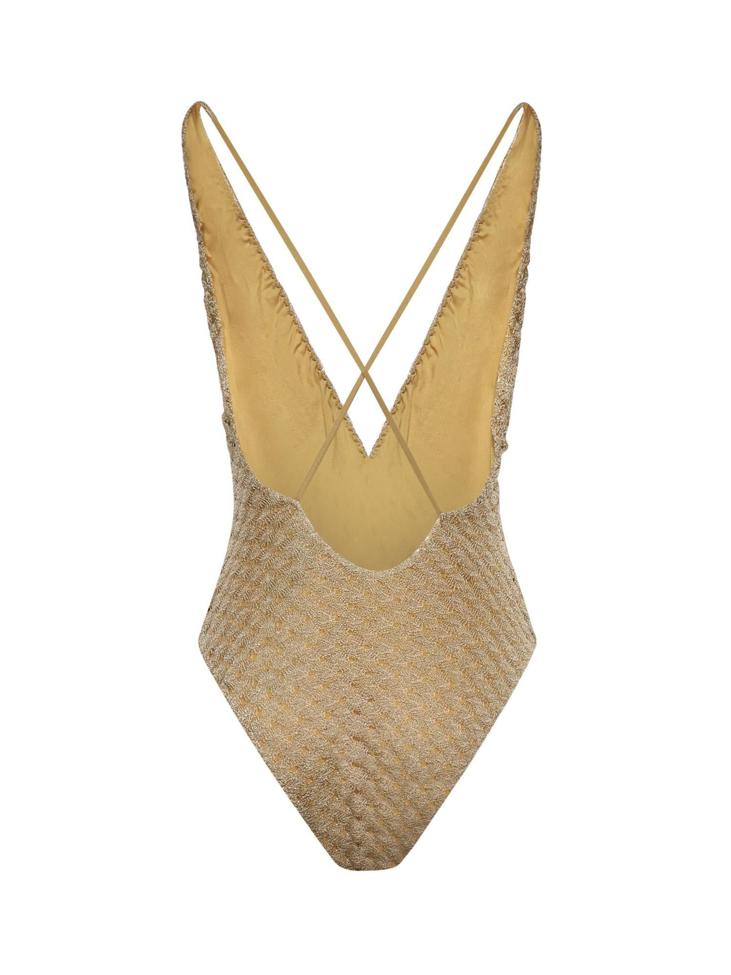 Costume intero in viscosa lamé