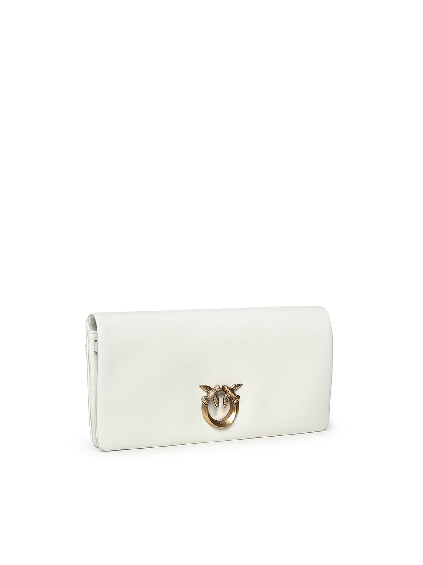 Pochette Love Bag Click Soft Horizontal in pelle