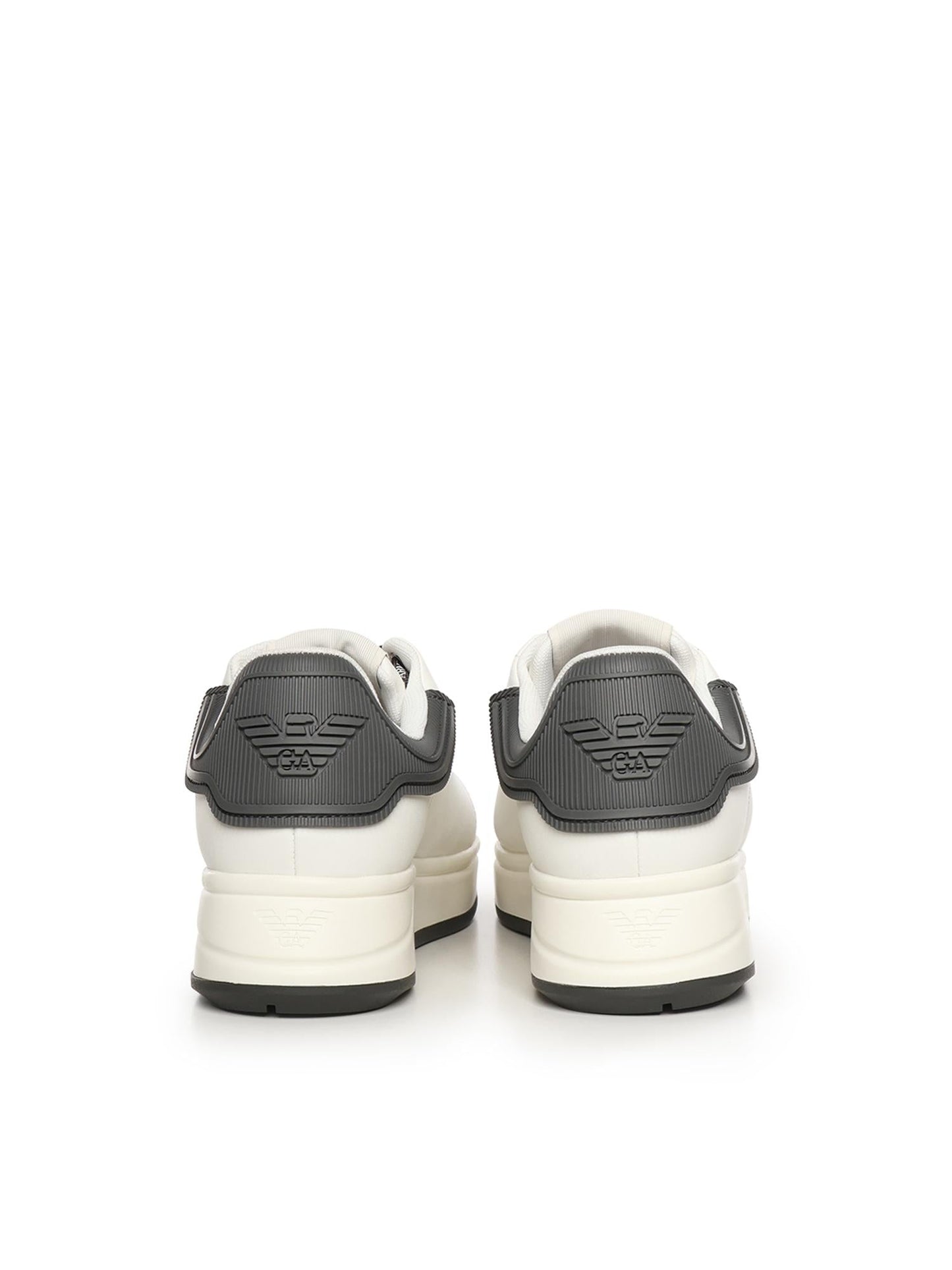 Sneakers in pelle con logo