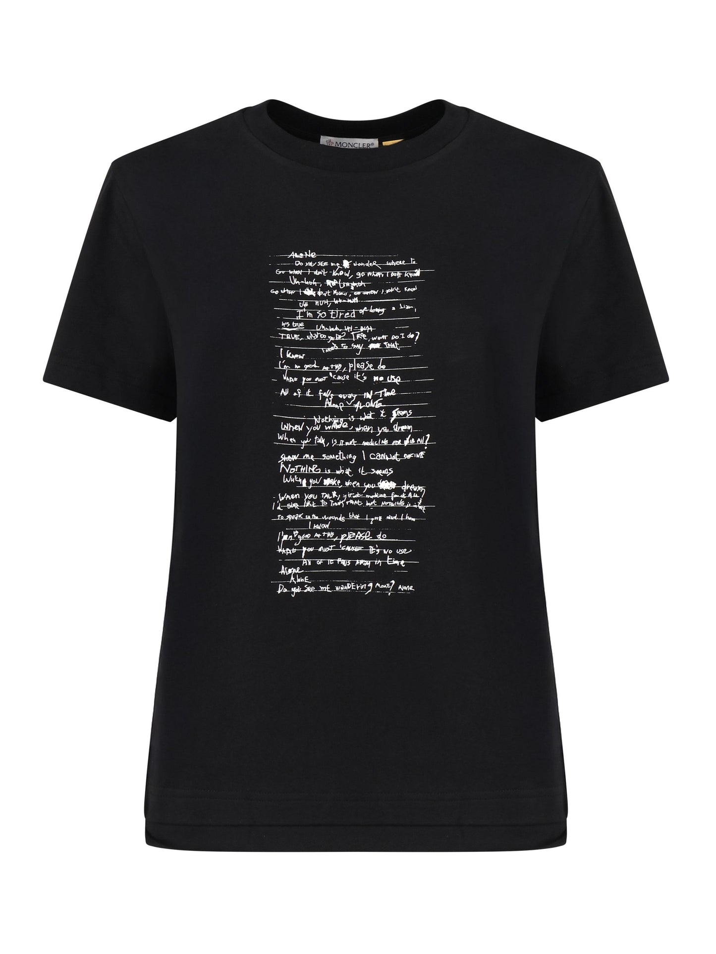 T-shirt Moncler X Willow Smith in cotone