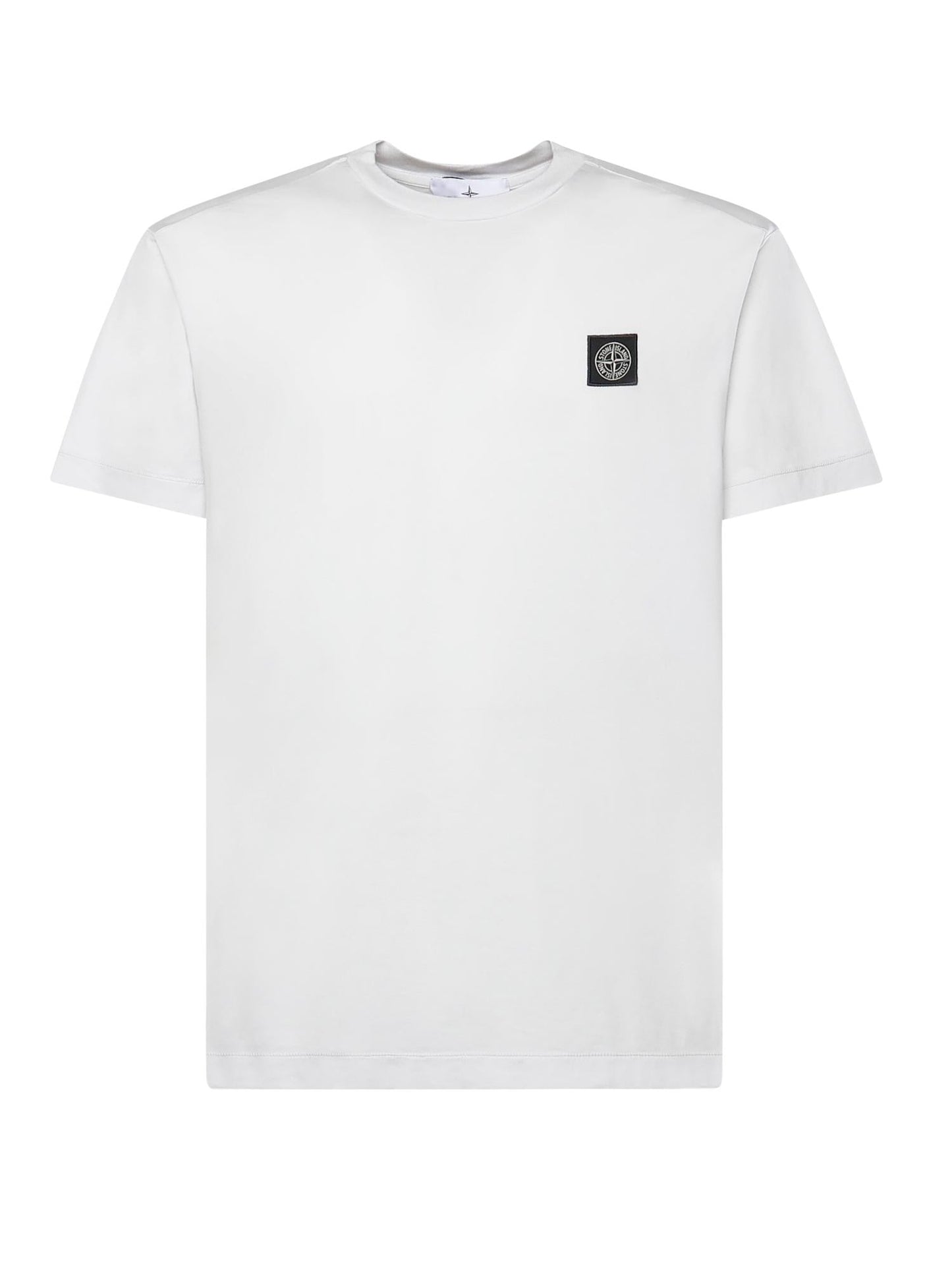 T-shirt con patch Compass in jersey di cotone