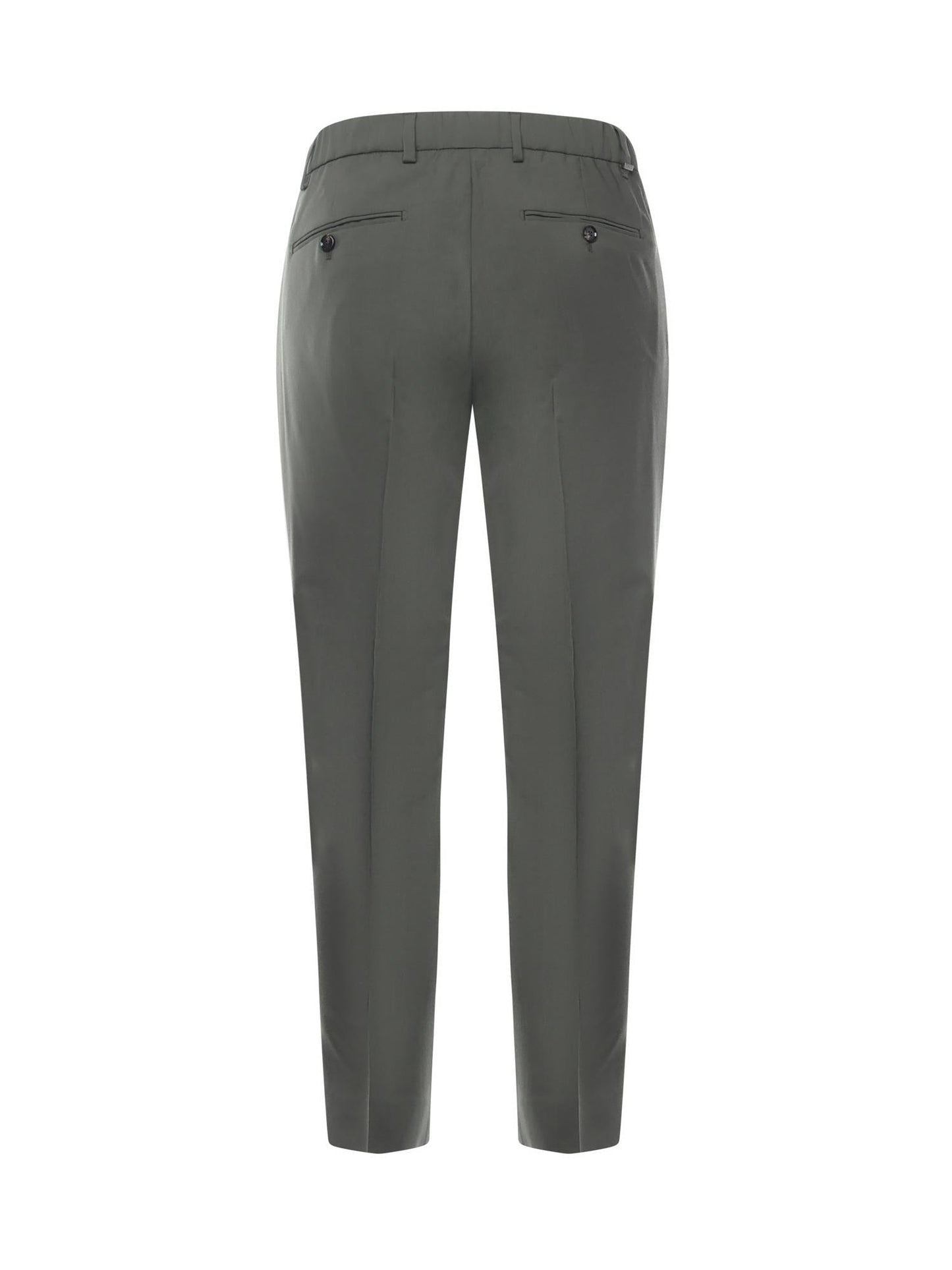 Pantaloni in gabardine di misto lana